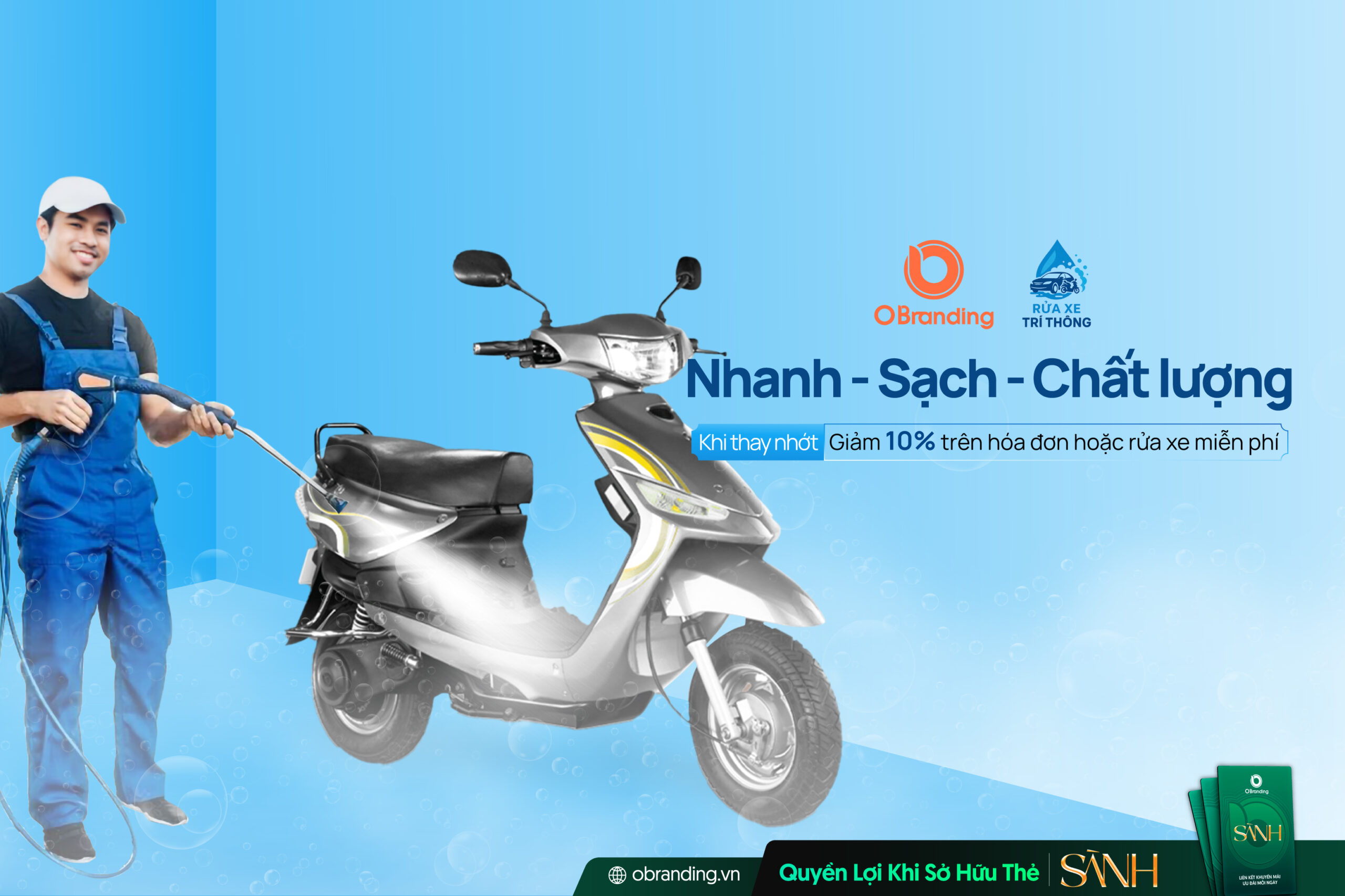 RỬA XE TRÍ THÔNG – NHANH, SẠCH, CHẤT LƯỢNG CHO MỌI HÀNH TRÌNH