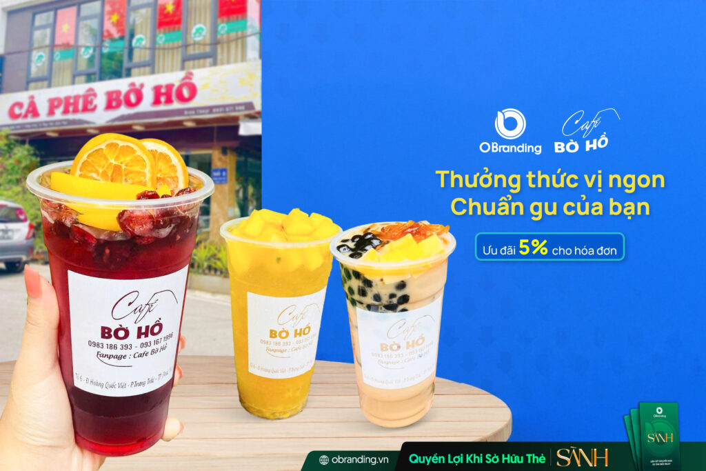 CAFE BỜ HỒ – THƯỞNG THỨC VỊ CÀ PHÊ CHUẨN GU TRONG KHÔNG GIAN THƯ GIÃN