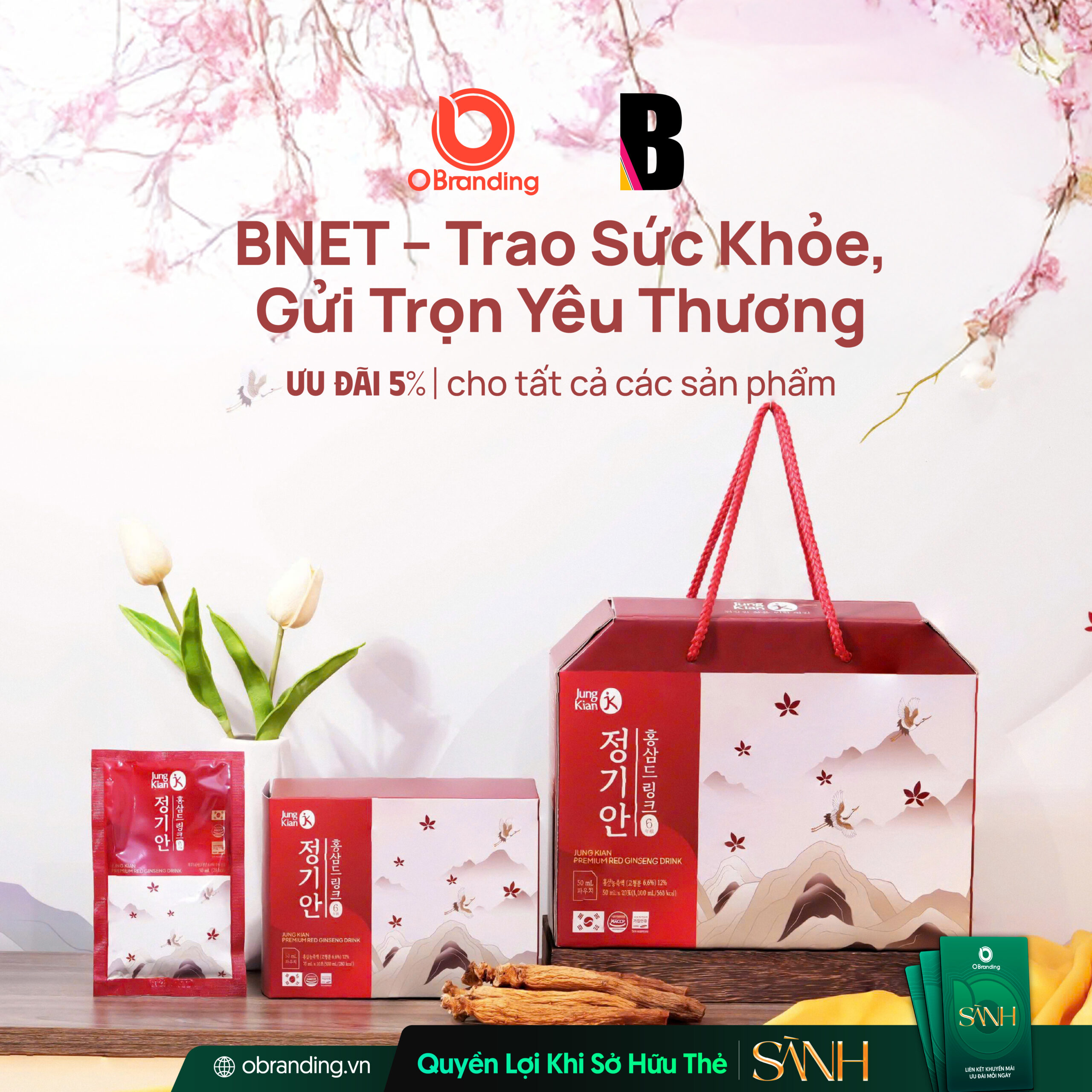 Ưu đãi độc quyền cho hội viên Thẻ Sành