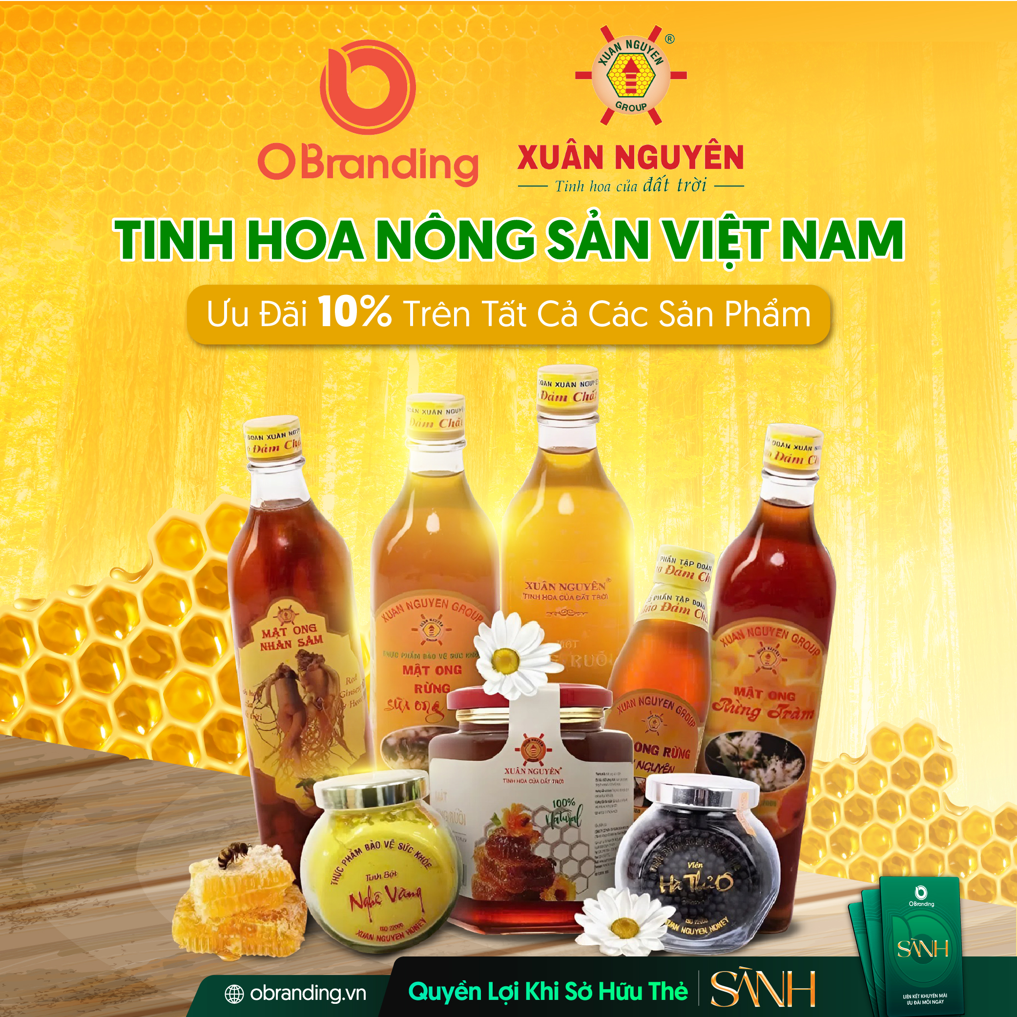 Sản phẩm nông sản và chăm sóc sức khỏe – Chất lượng làm nền tảng
