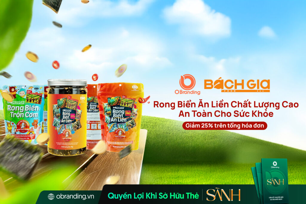 BÁCH GIA FOOD – RONG BIỂN SẠCH, TIỆN LỢI VÀ AN TÂM CHO BỮA ĂN GIA ĐÌNH