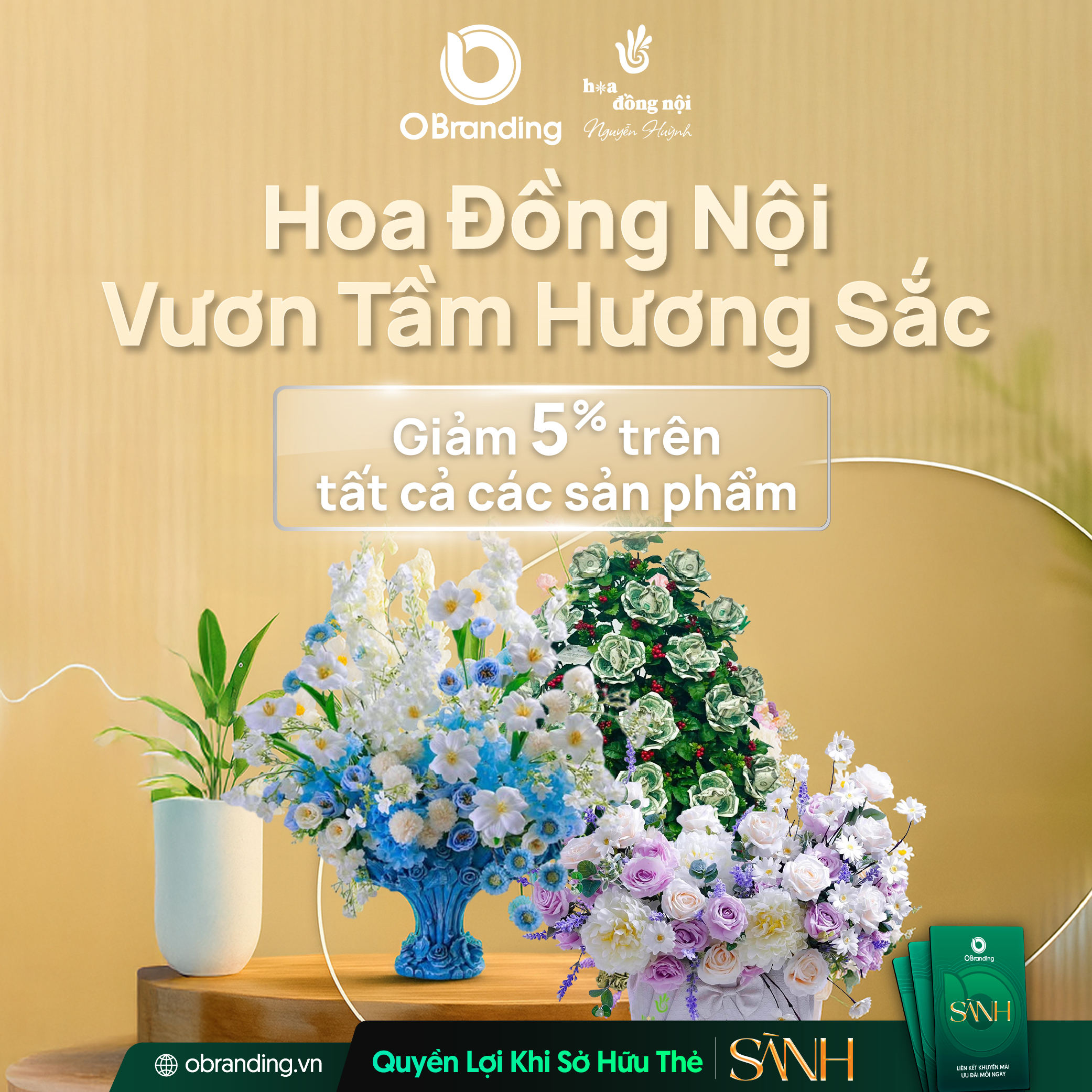 Mỗi Tác Phẩm Hoa – Kết Tinh Từ Tâm Huyết Nghệ Nhân
