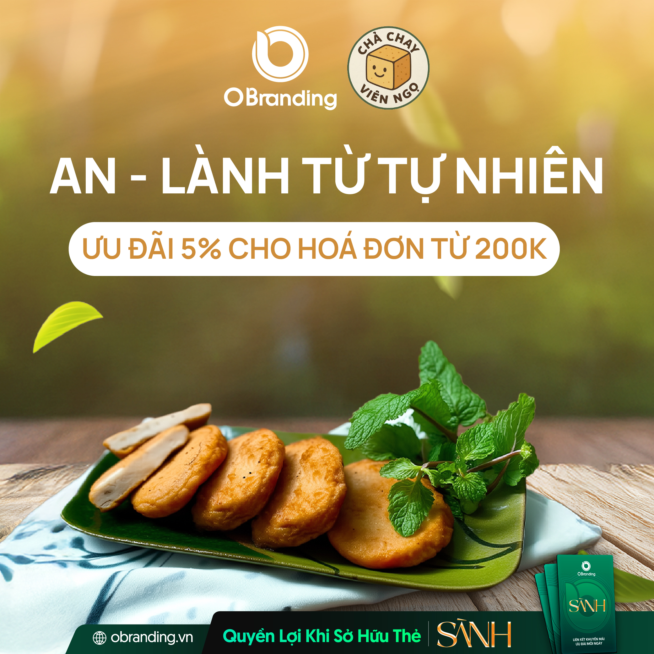 Nguyên liệu thực vật chọn lọc – Nền tảng của món chay ngon