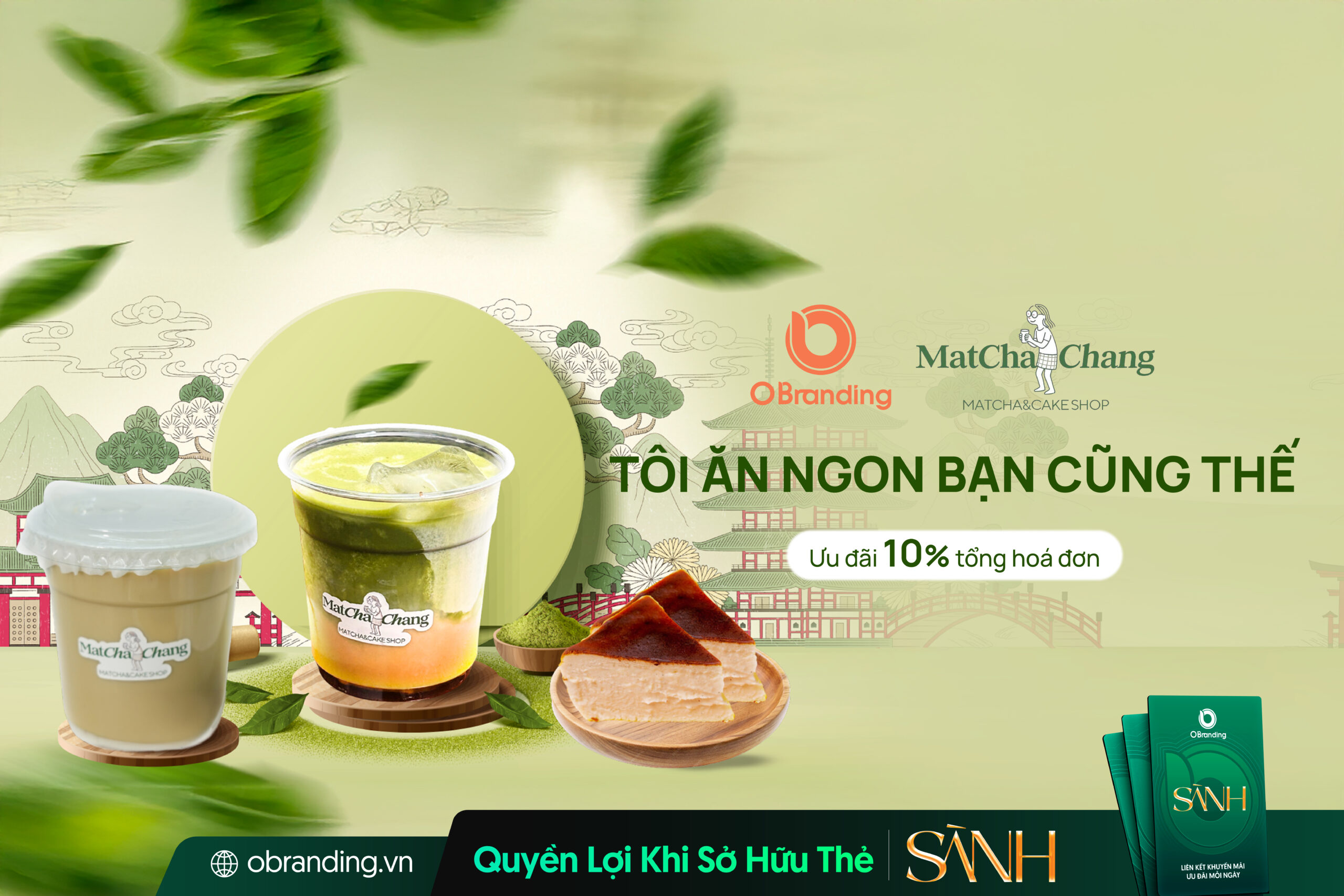 MATCHACHANG – ĐIỂM HẸN THƯỞNG THỨC MATCHA TRONG KHÔNG GIAN TRẺ TRUNG