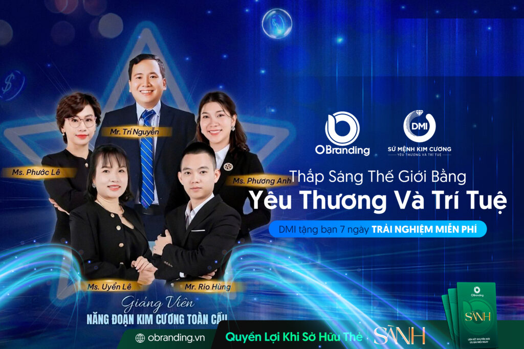 CÔNG TY CỔ PHẦN SỨ MỆNH KIM CƯƠNG – THẮP SÁNG THẾ GIỚI BẰNG YÊU THƯƠNG VÀ TRÍ TUỆ