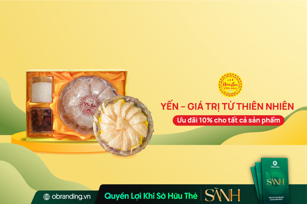 CÔNG TY TNHH MỘT THÀNH VIÊN YẾN SÀO NAM HẢI BẠC LIÊU – YẾN SÀO NAM HẢI BẠC LIÊU – GIÁ TRỊ TỪ THIÊN NHIÊN