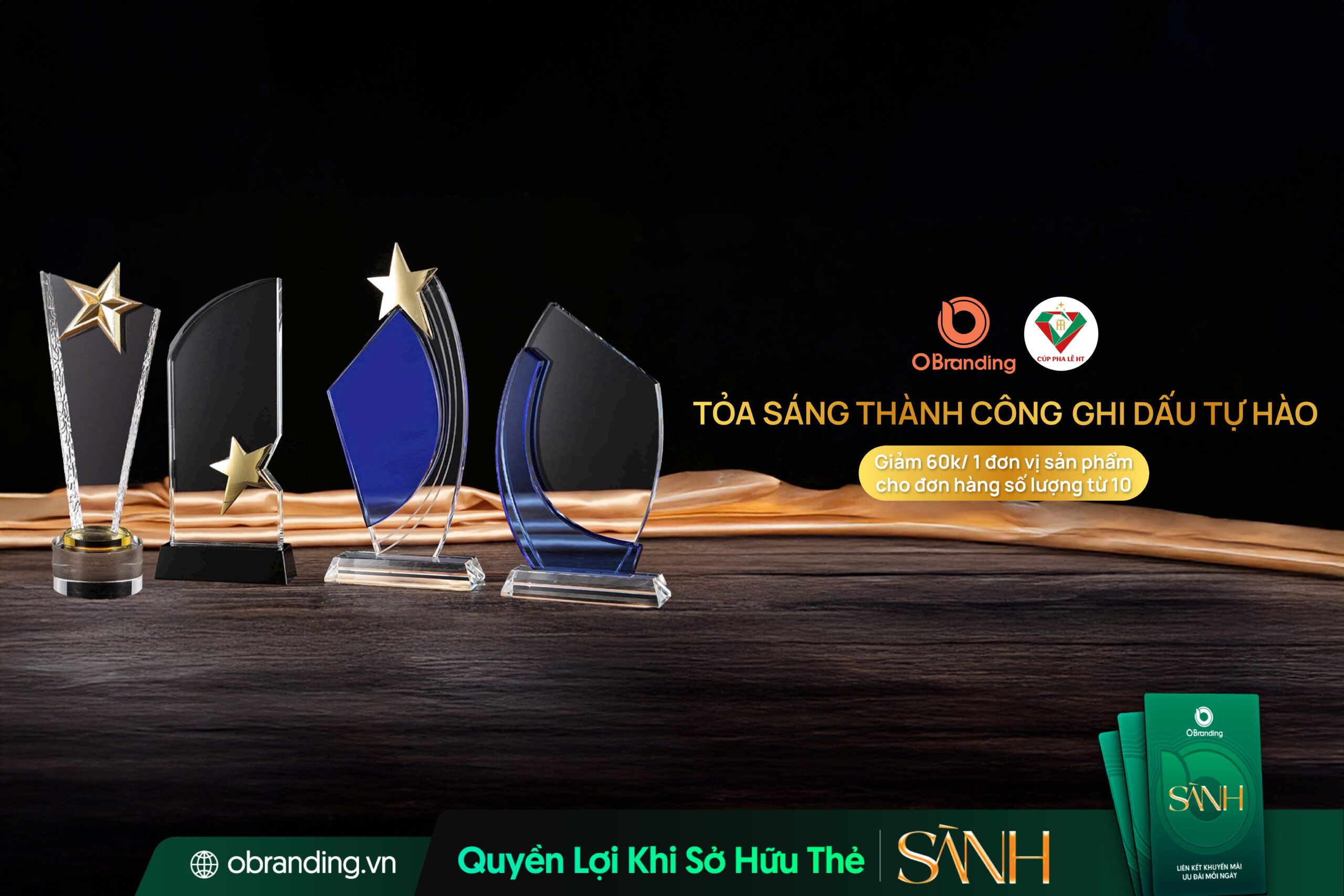 CÚP PHA LÊ HT – DẤU ẤN VINH DANH TRỌN ĐỜI