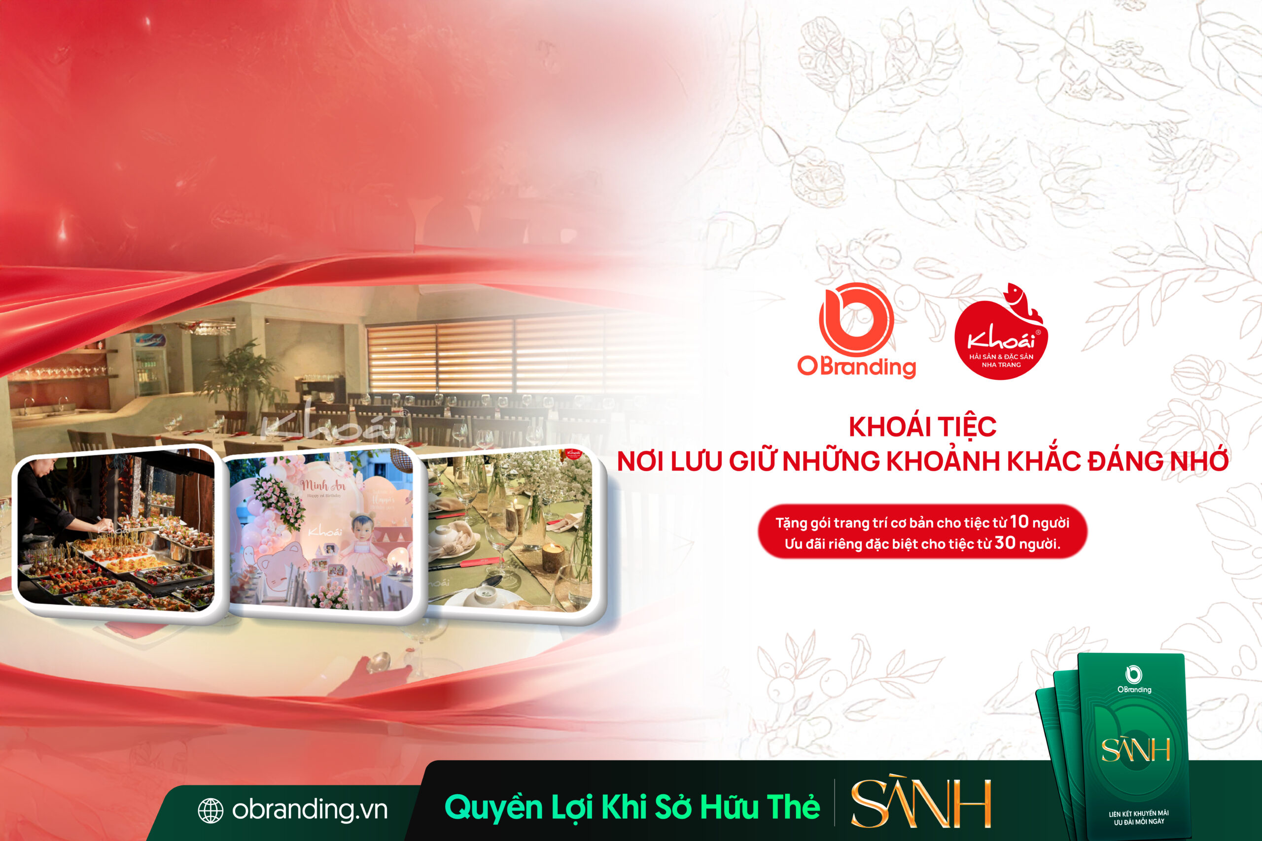 CÔNG TY TNHH DIỆP HƯNG PHÚ – KHOÁI TIỆC - NƠI LƯU GIỮ NHỮNG KHOẢNH KHẮC ĐÁNG NHỚ