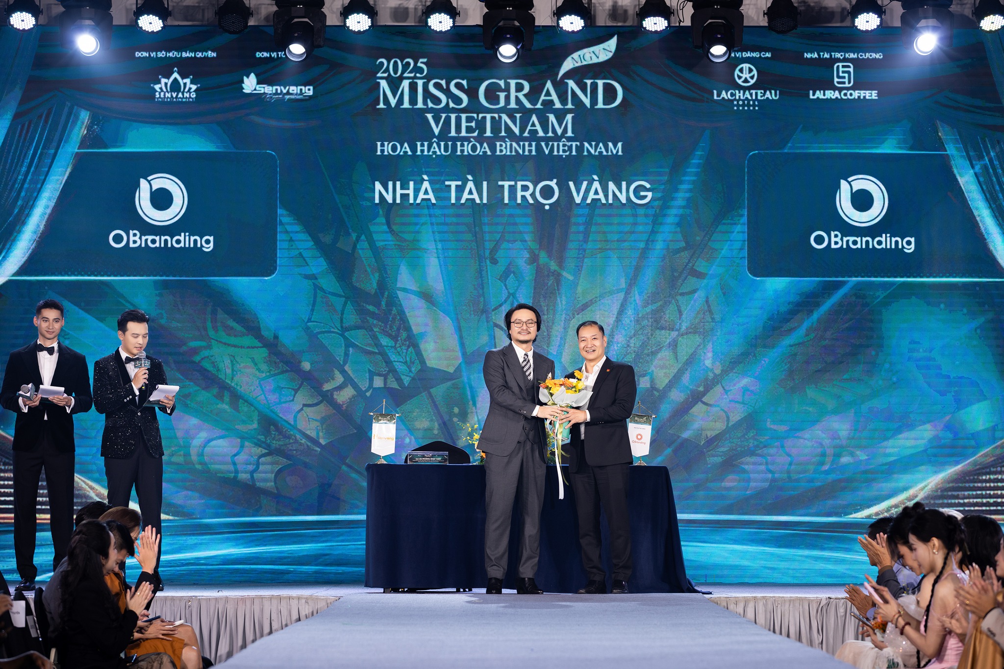 Lễ ký kết tài trợ giữa OBranding và Miss Grand Vietnam 2025.