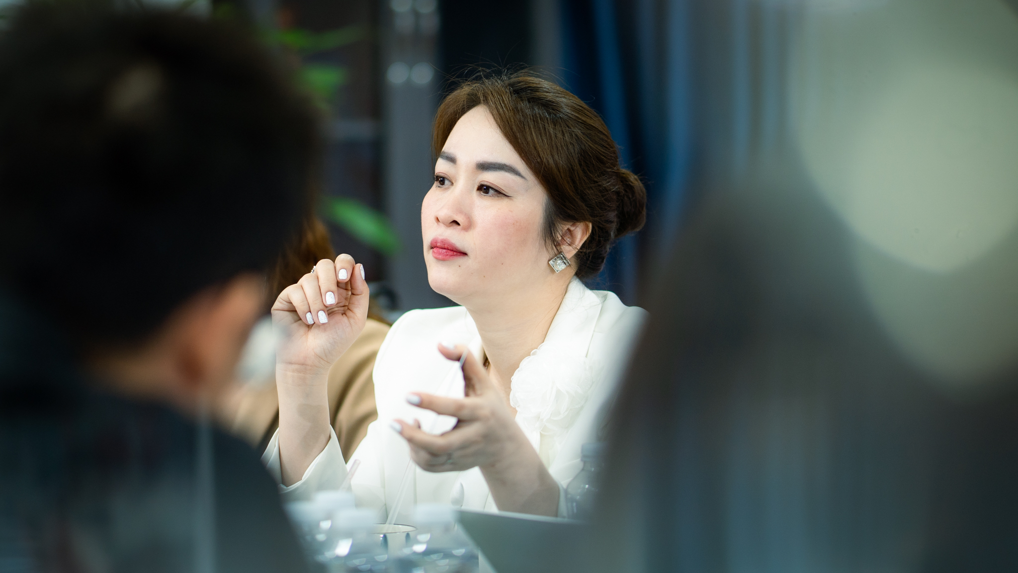 Nhà sáng lập OBranding trong buổi trao đổi chiến lược từ ngày đầu thành lập.