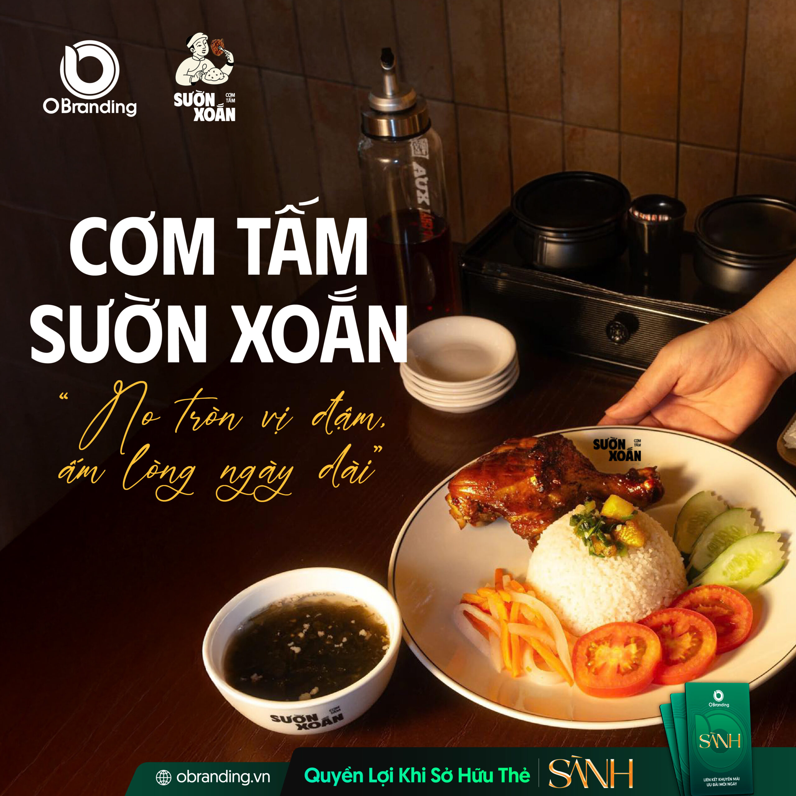 CƠM TẤM SƯỜN XOẮN