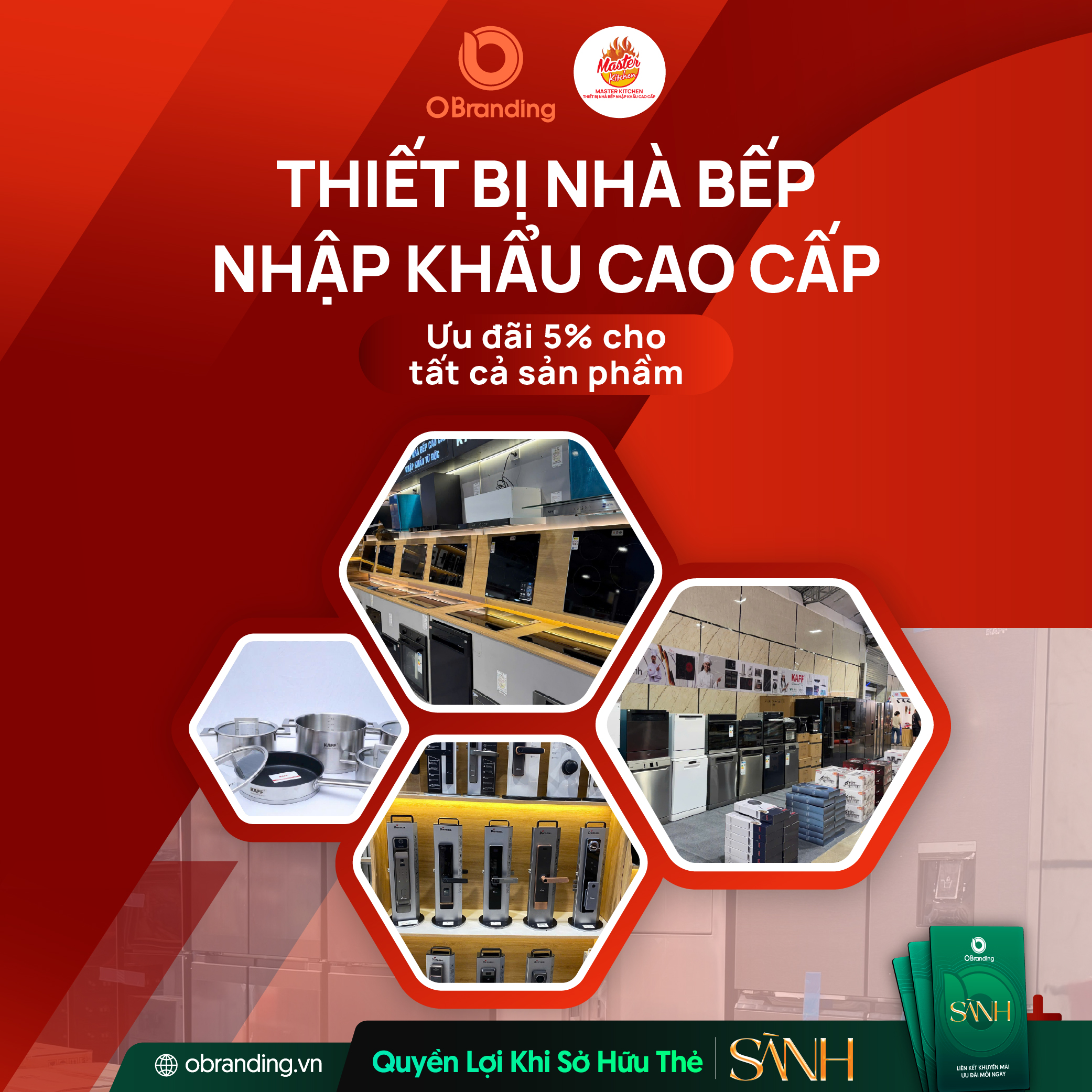 Ưu đãi dành cho hội viên Thẻ Sành