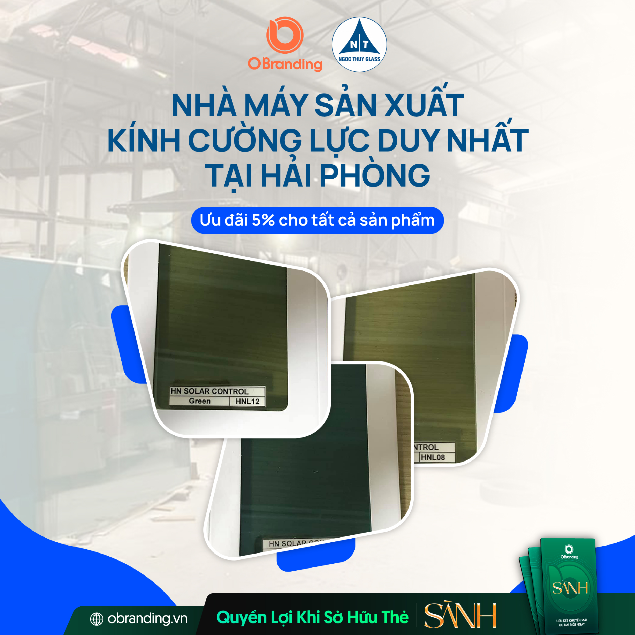 Ưu đãi độc quyền cho hội viên Thẻ Sành