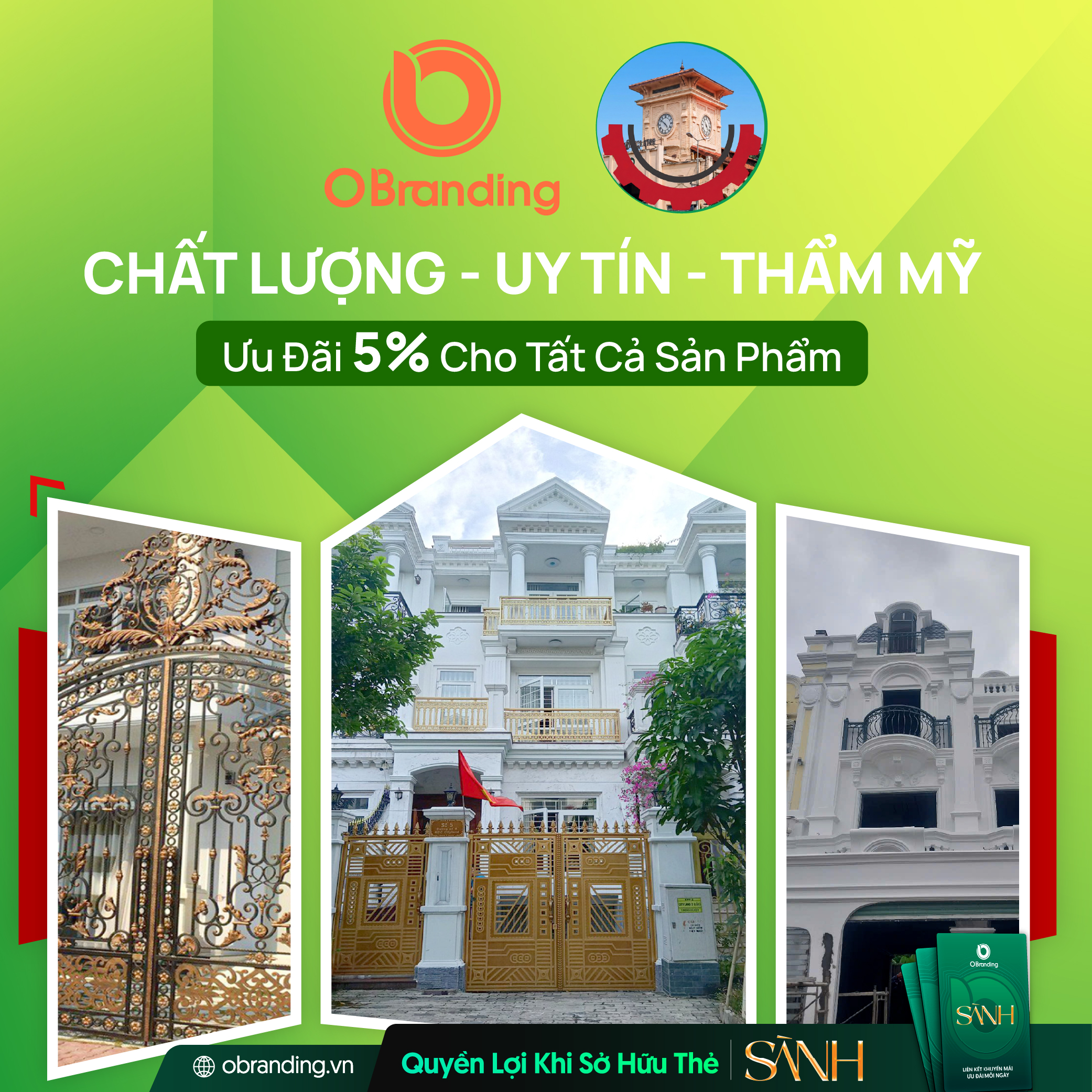 Ưu đãi độc quyền cho hội viên Thẻ Sành
