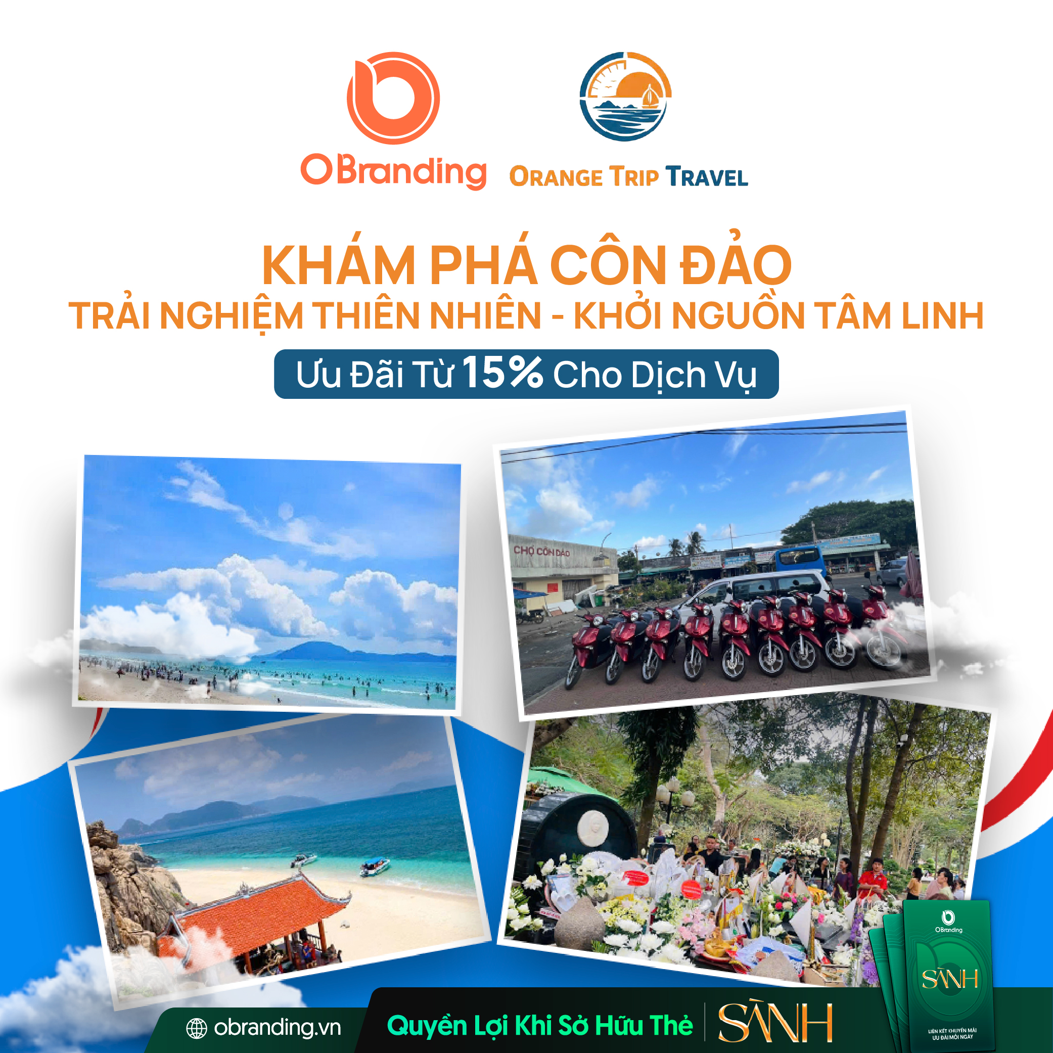 Ưu đãi độc quyền cho hội viên Thẻ Sành