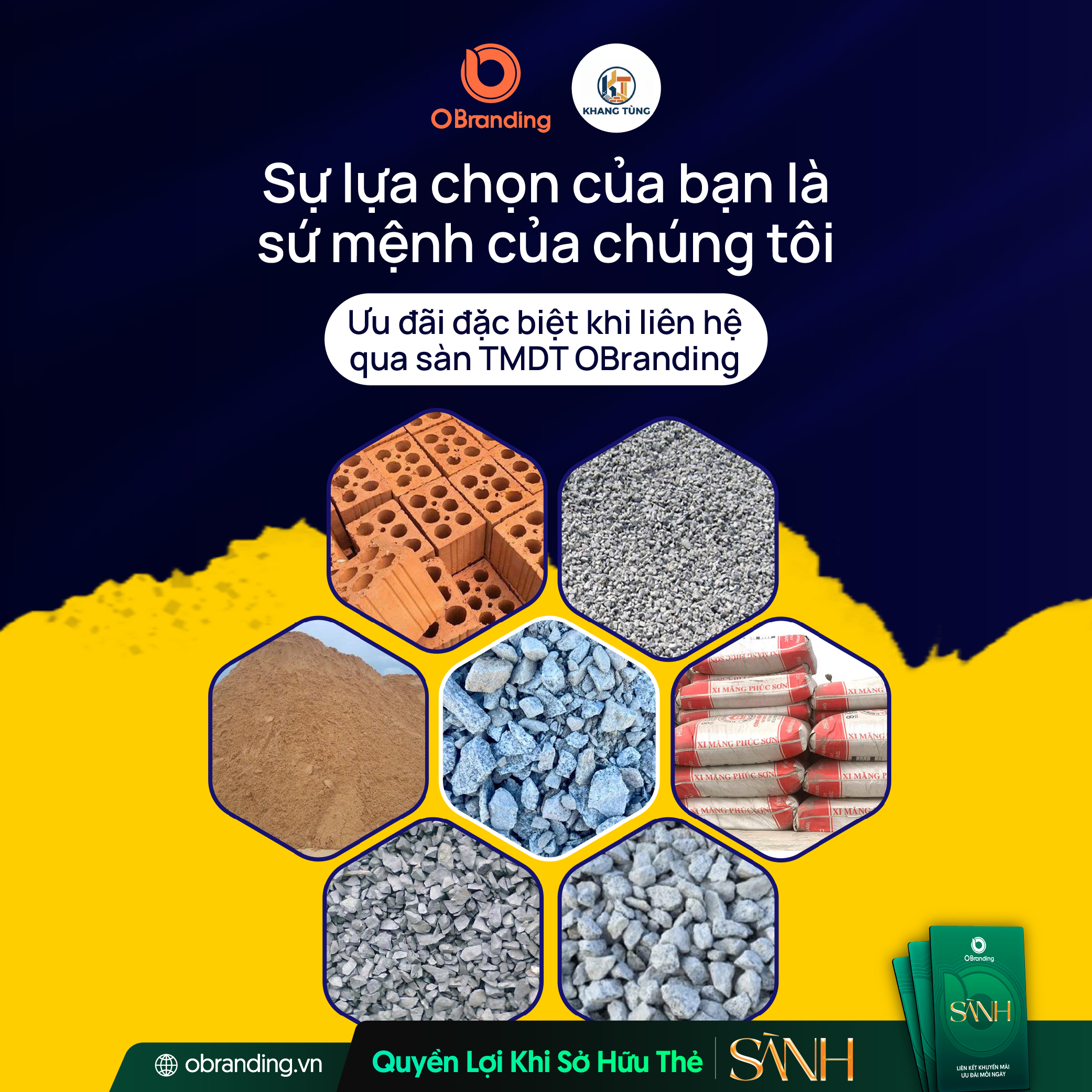 Ưu đãi độc quyền cho hội viên Thẻ Sành