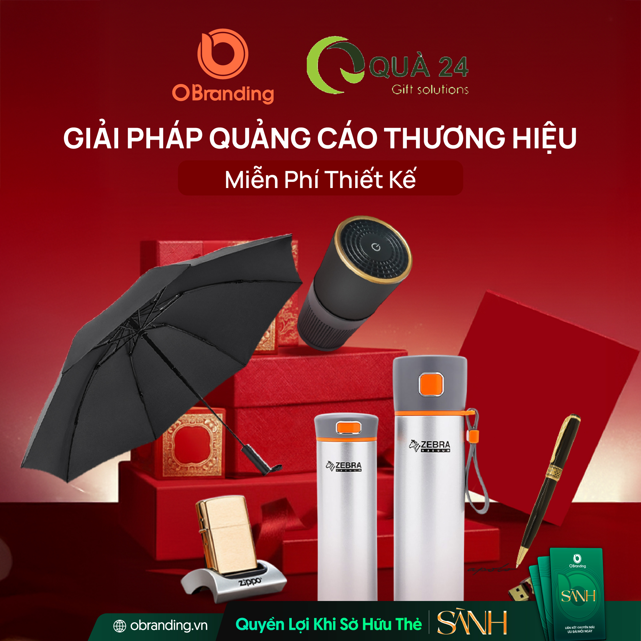 Ưu đãi dành cho hội viên Thẻ Sành