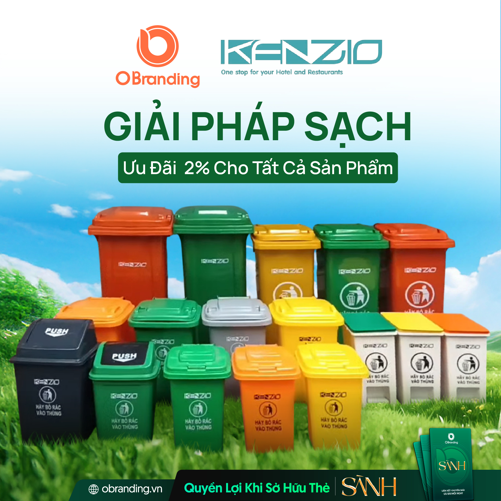 Ưu đãi độc quyền cho hội viên Thẻ Sành