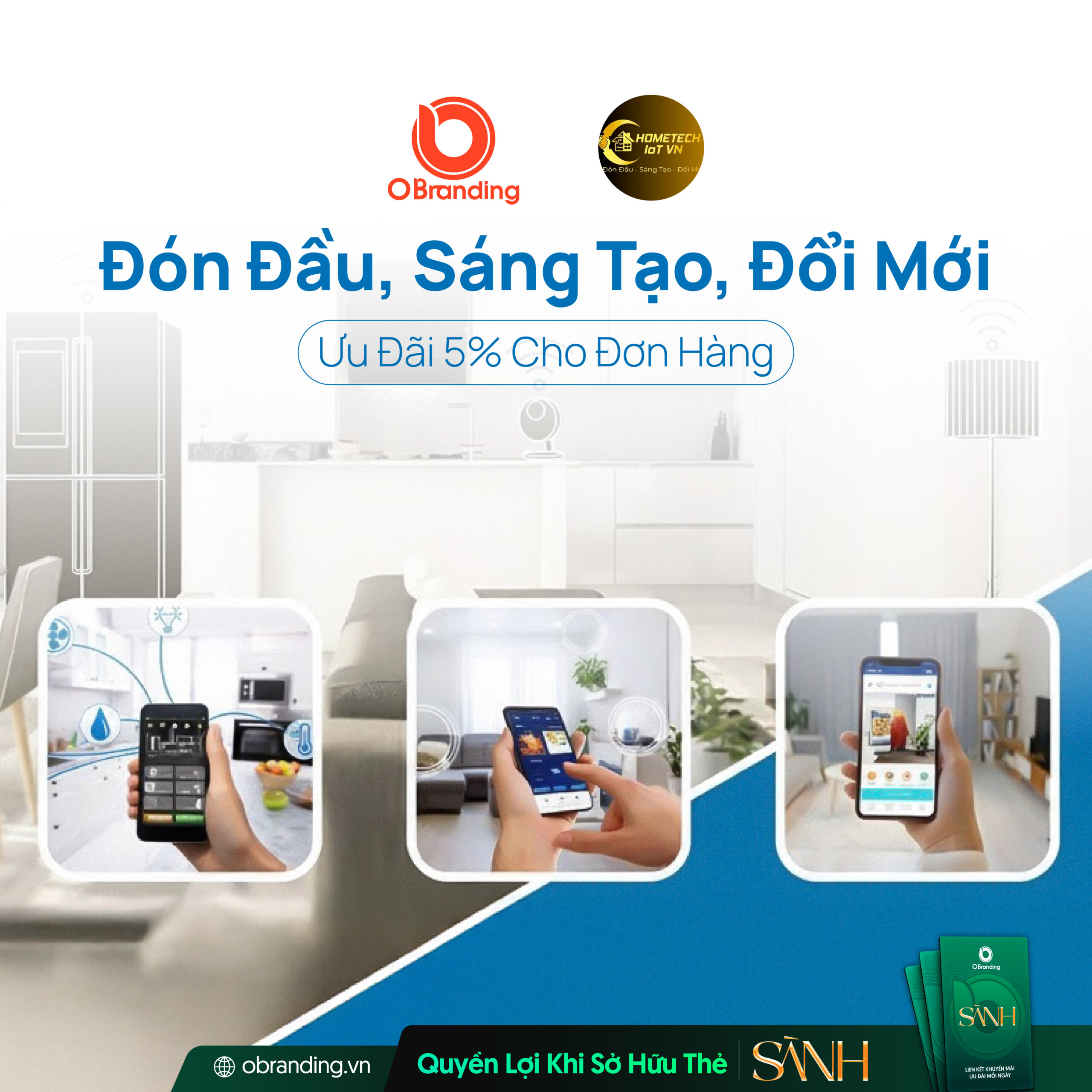 Ưu đãi độc quyền cho hội viên Thẻ Sành