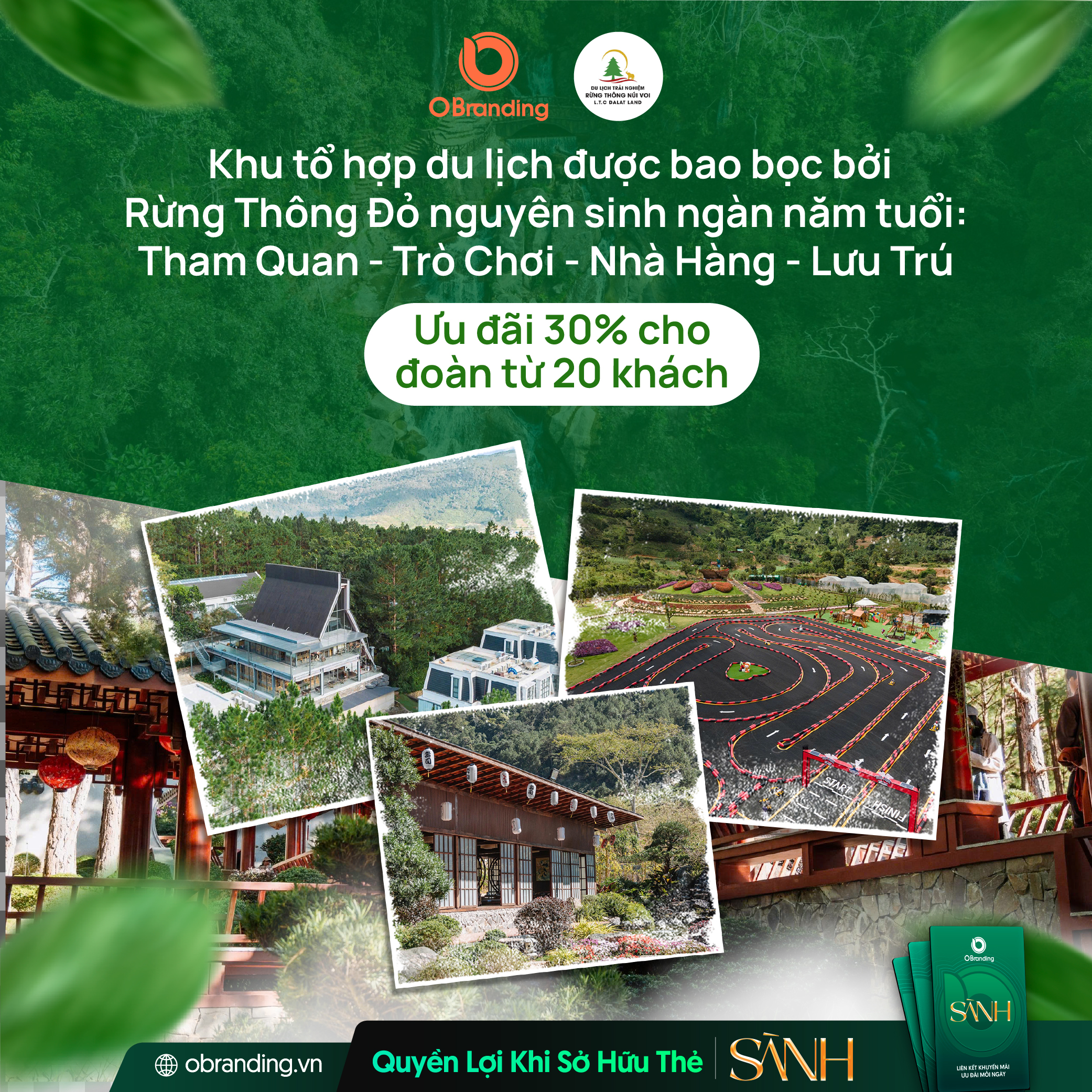 Ưu đãi độc quyền cho hội viên Thẻ Sành