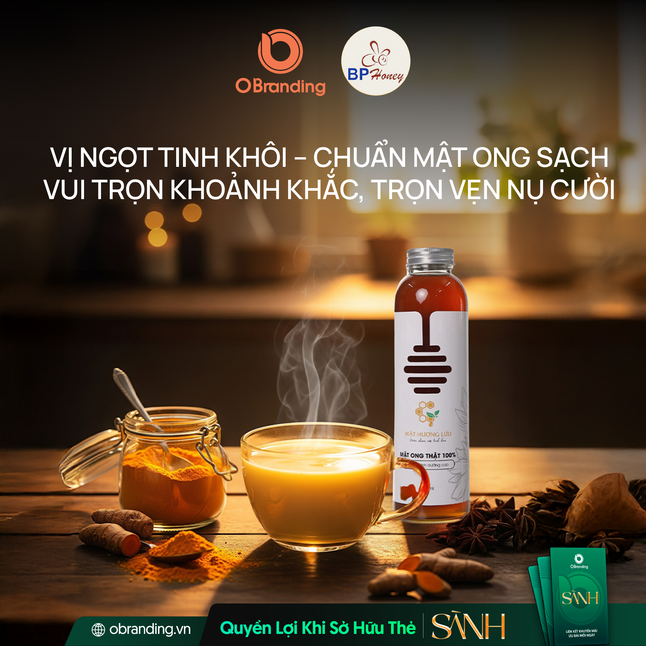 Mật Ong Hương Lưu BP Honey