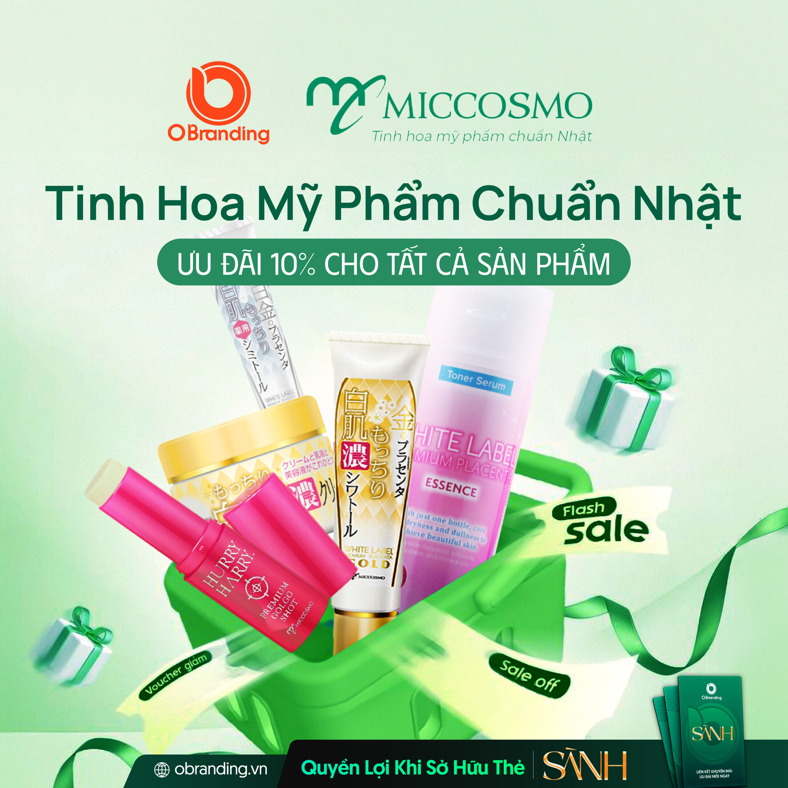Ưu Đãi Dành Riêng Cho Hội Viên Thẻ Sành