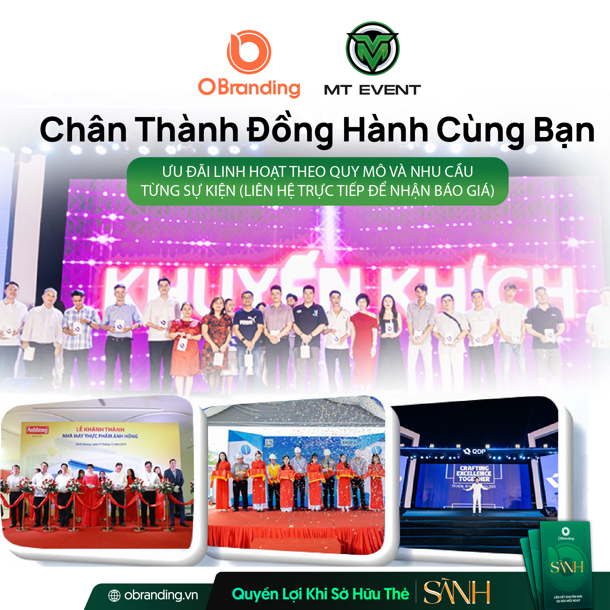Ưu Đãi Dành Riêng Cho Hội Viên Thẻ Sành
