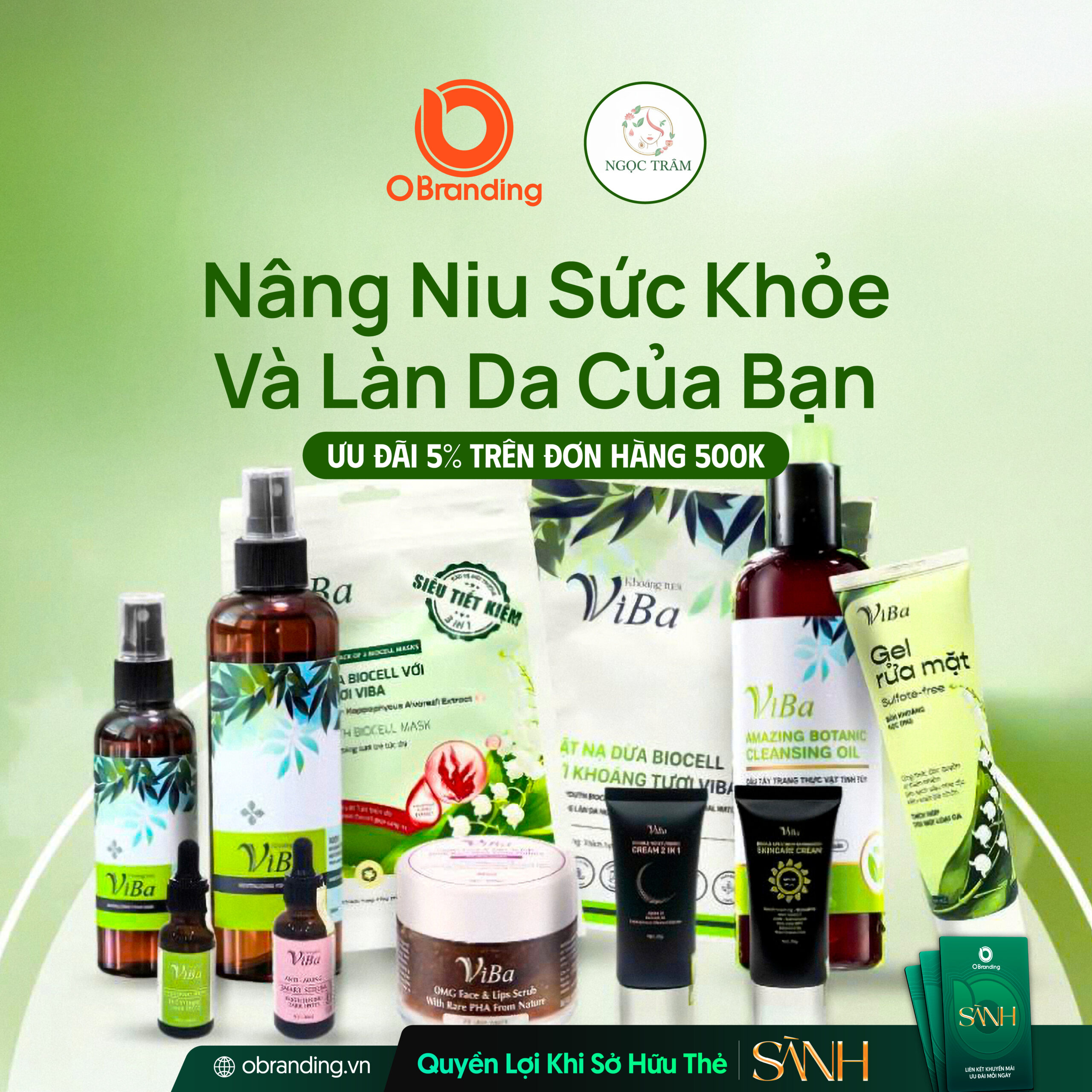 Ưu Đãi Dành Riêng Cho Hội Viên Thẻ Sành