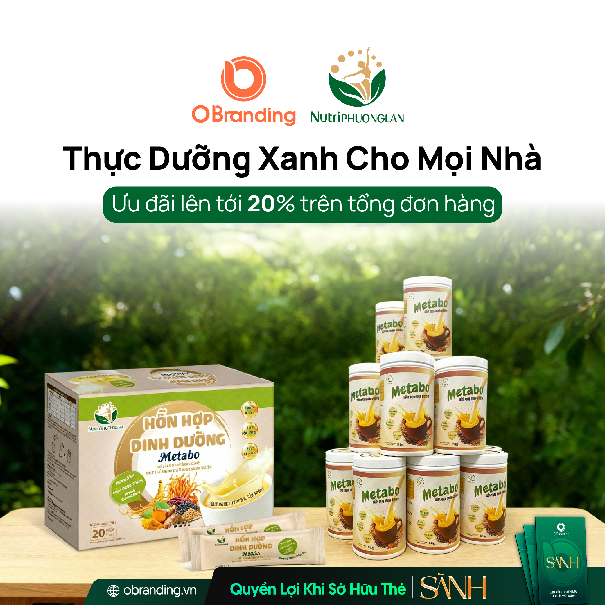 Ưu Đãi Dành Riêng Cho Hội Viên Thẻ Sành