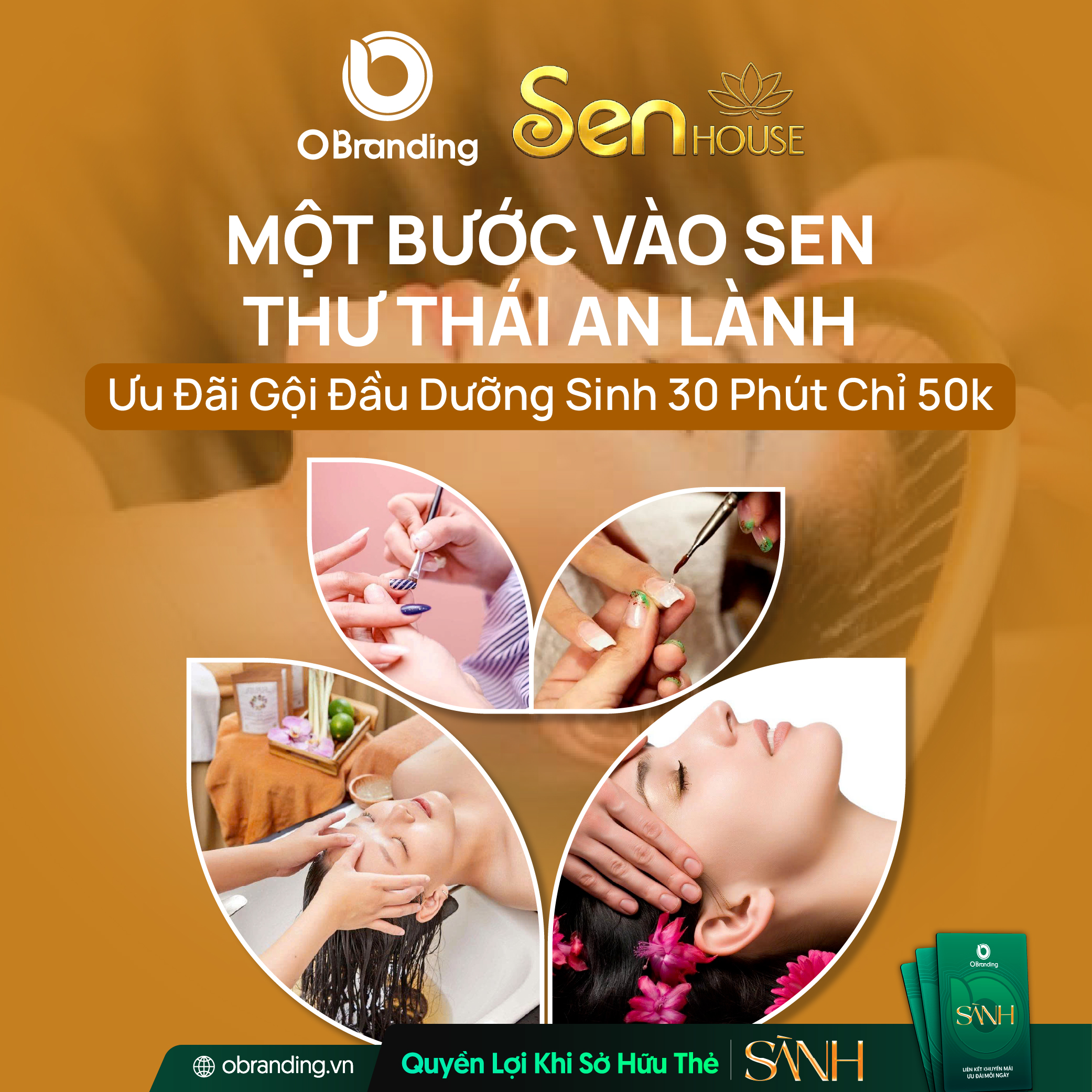Ưu đãi độc quyền cho hội viên Thẻ Sành