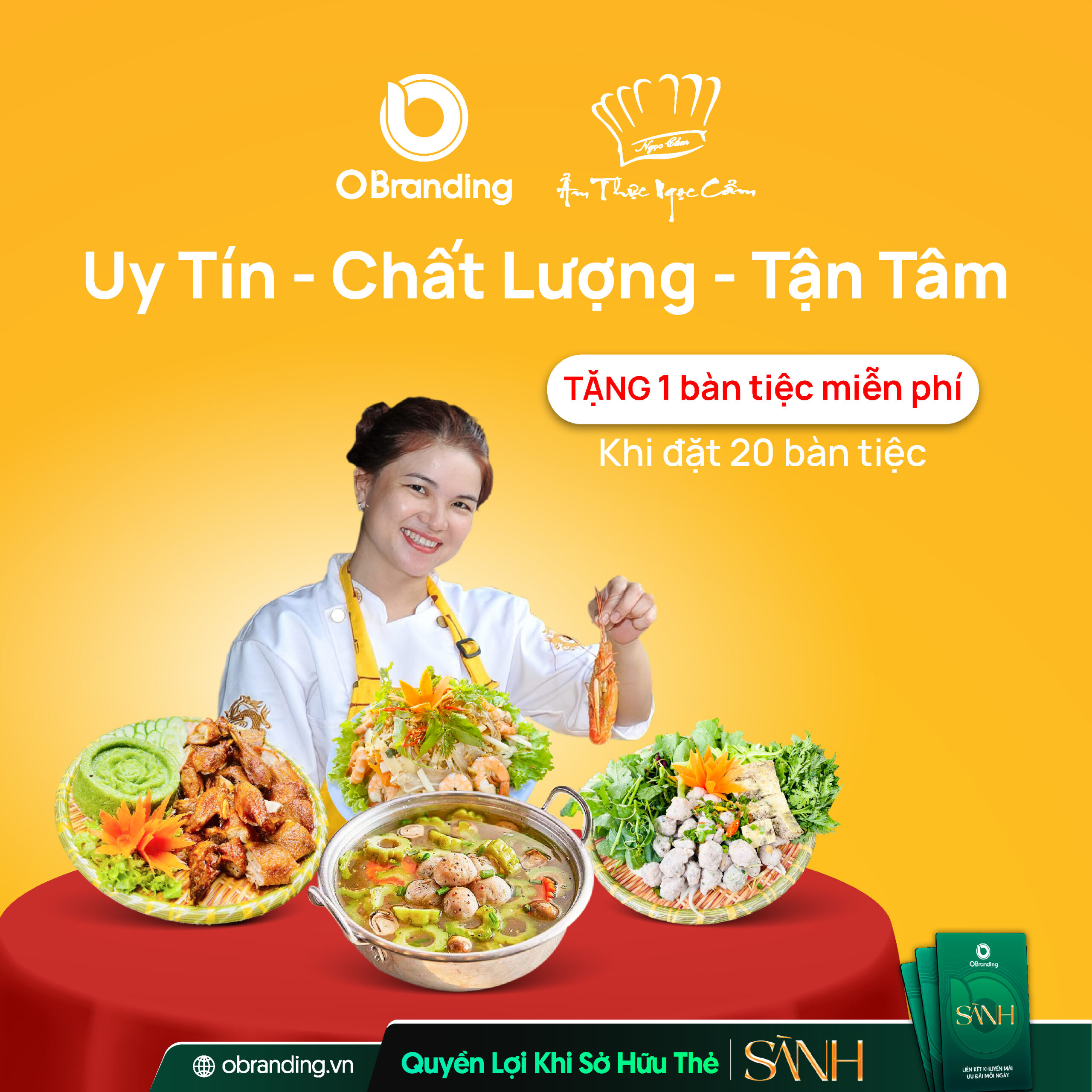 Ưu Đãi Độc Quyền Cho Hội Viên Thẻ Sành