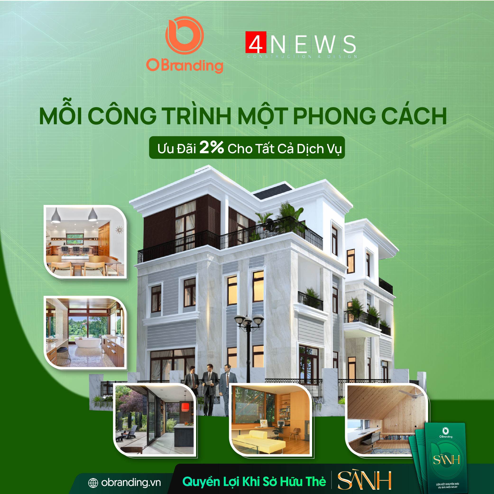 Ưu đãi độc quyền cho hội viên Thẻ Sành