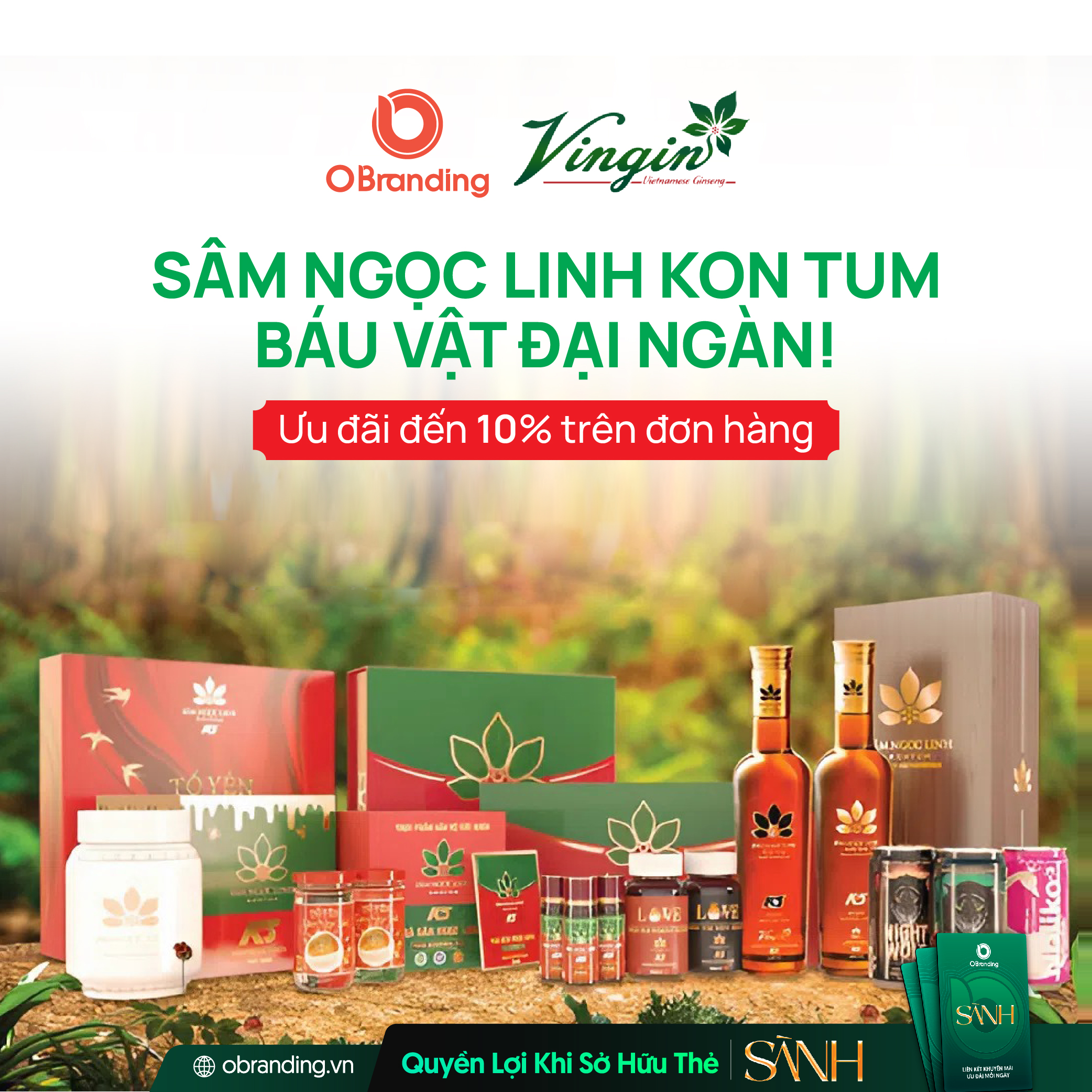 Ưu Đãi Dành Riêng Cho Hội Viên Thẻ Sành