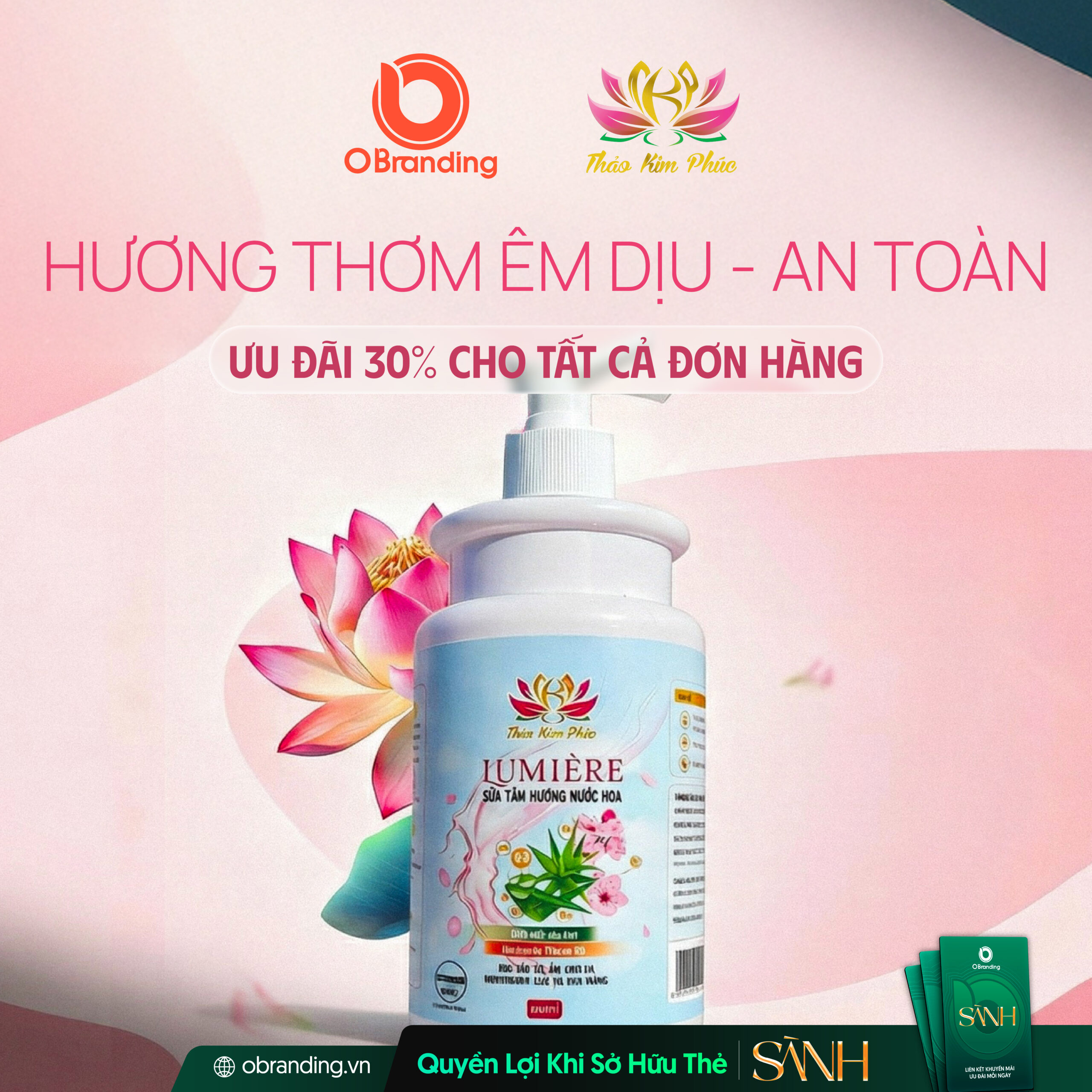 Ưu đãi độc quyền cho hội viên Thẻ Sành