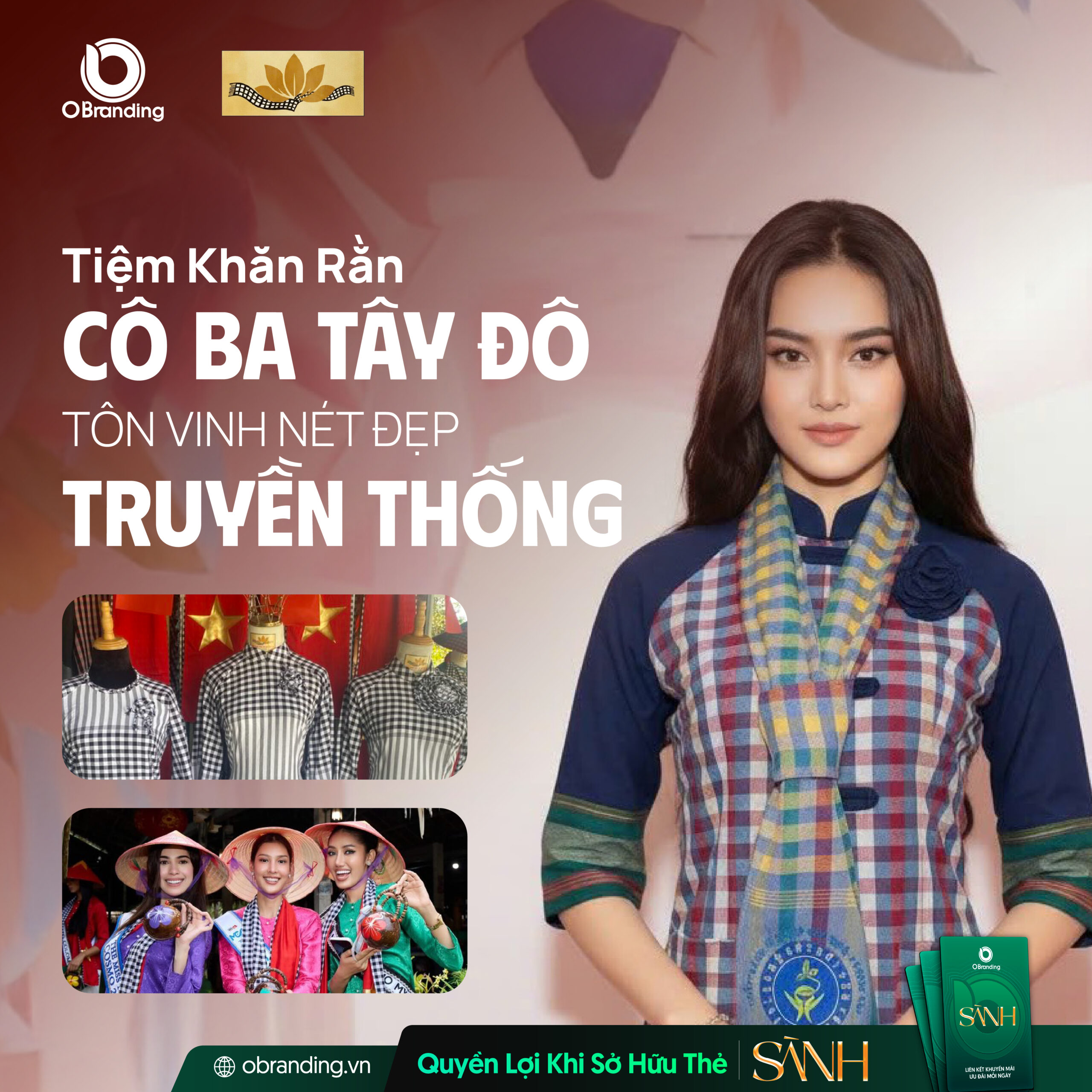 Tiệm Khăn Rằn Cô Ba Tây Đô