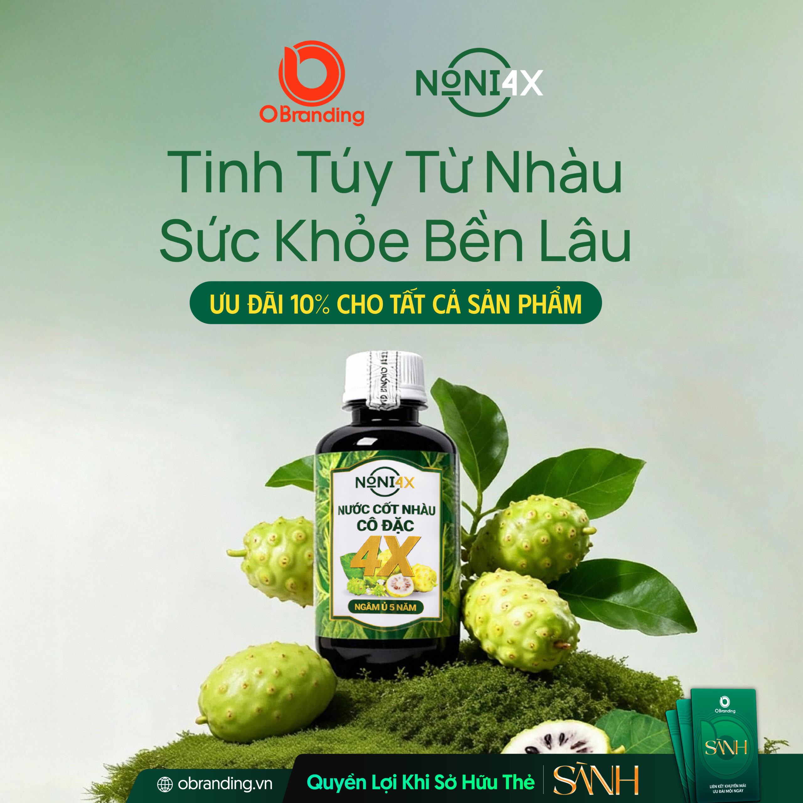 Ưu đãi độc quyền cho hội viên Thẻ Sành