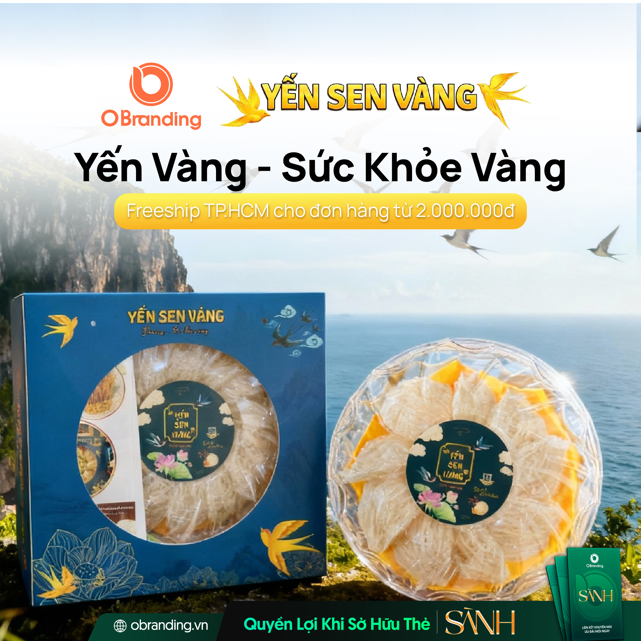 Ưu Đãi Dành Riêng Cho Hội Viên Thẻ Sành