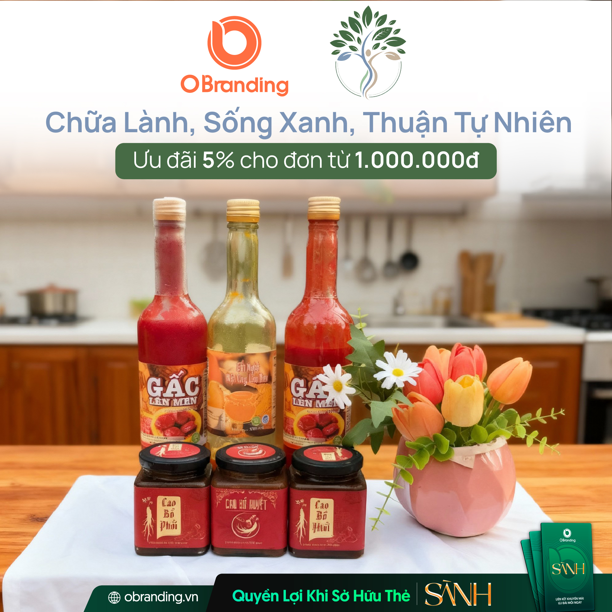 Ưu đãi dành cho hội viên Thẻ Sành