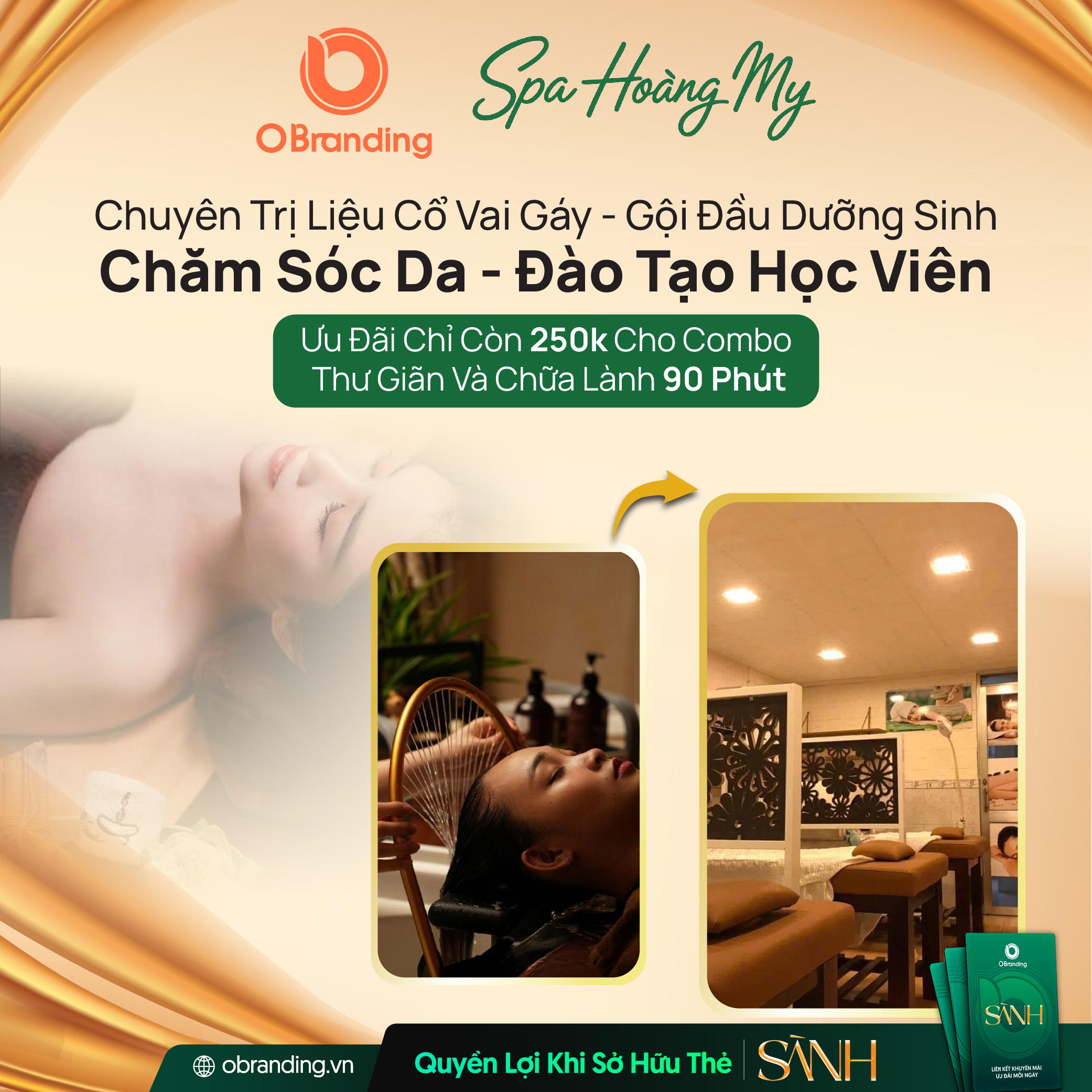 Ưu đãi dành cho hội viên Thẻ Sành