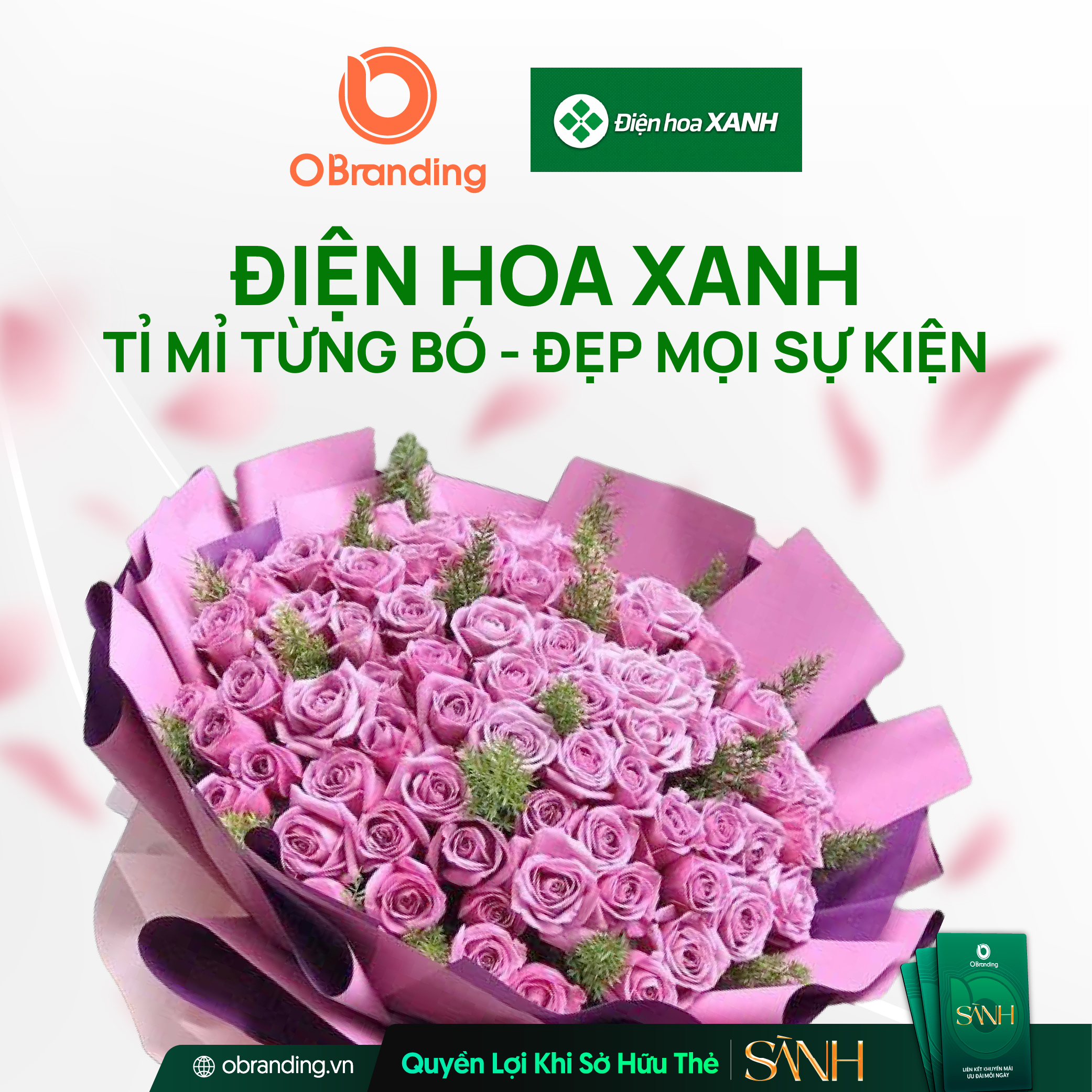 Điện hoa XANH