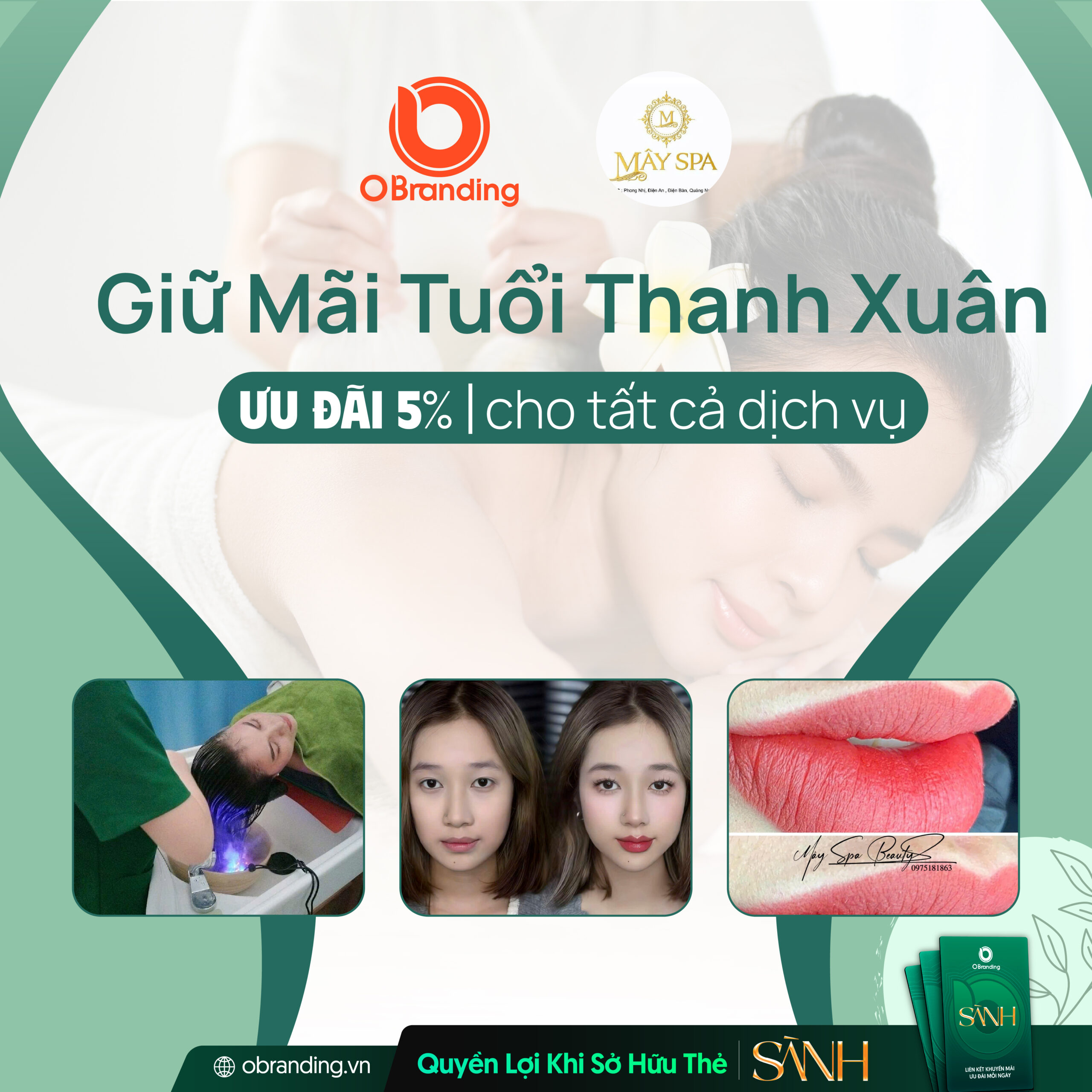 Ưu đãi độc quyền cho hội viên Thẻ Sành