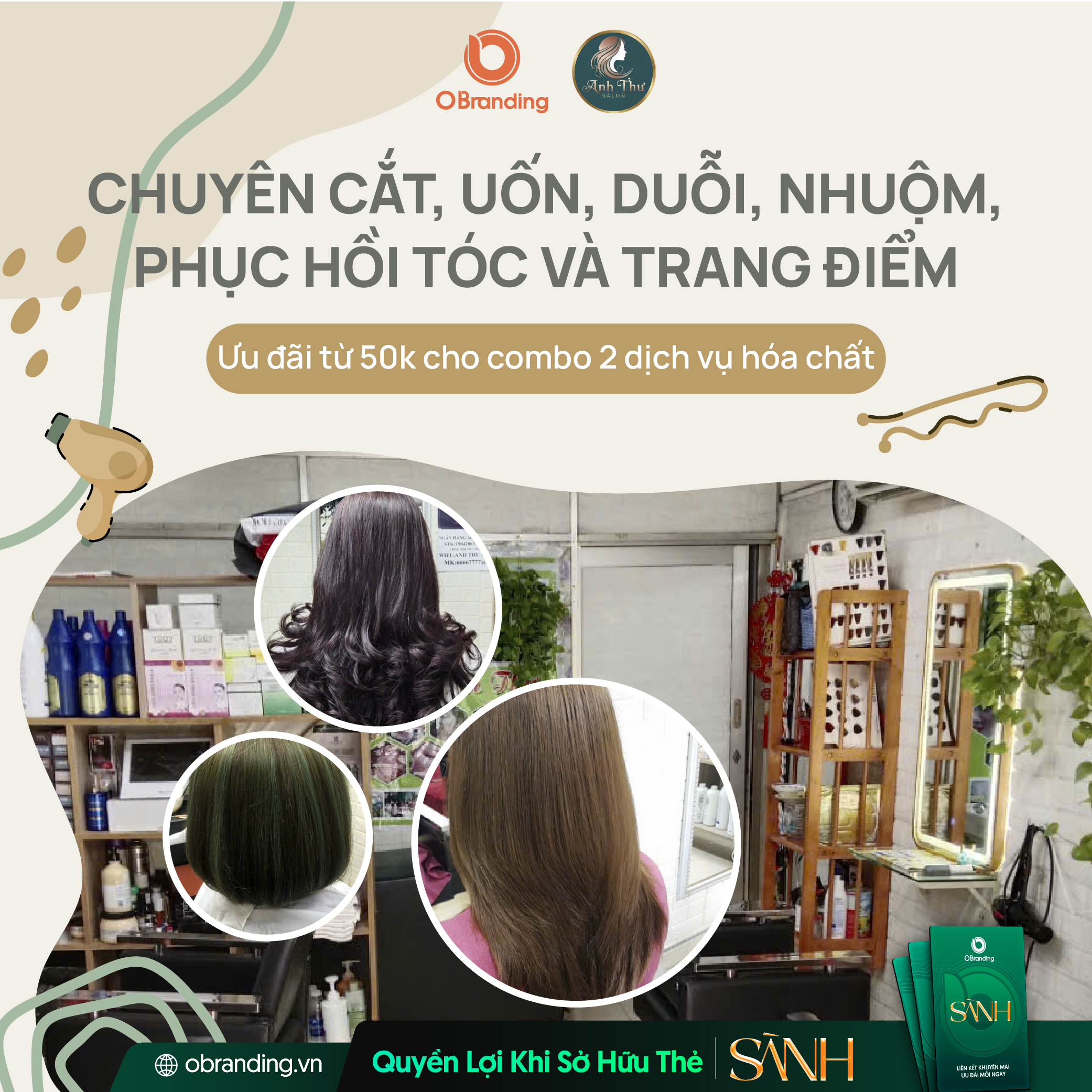 Ưu đãi dành cho hội viên Thẻ Sành