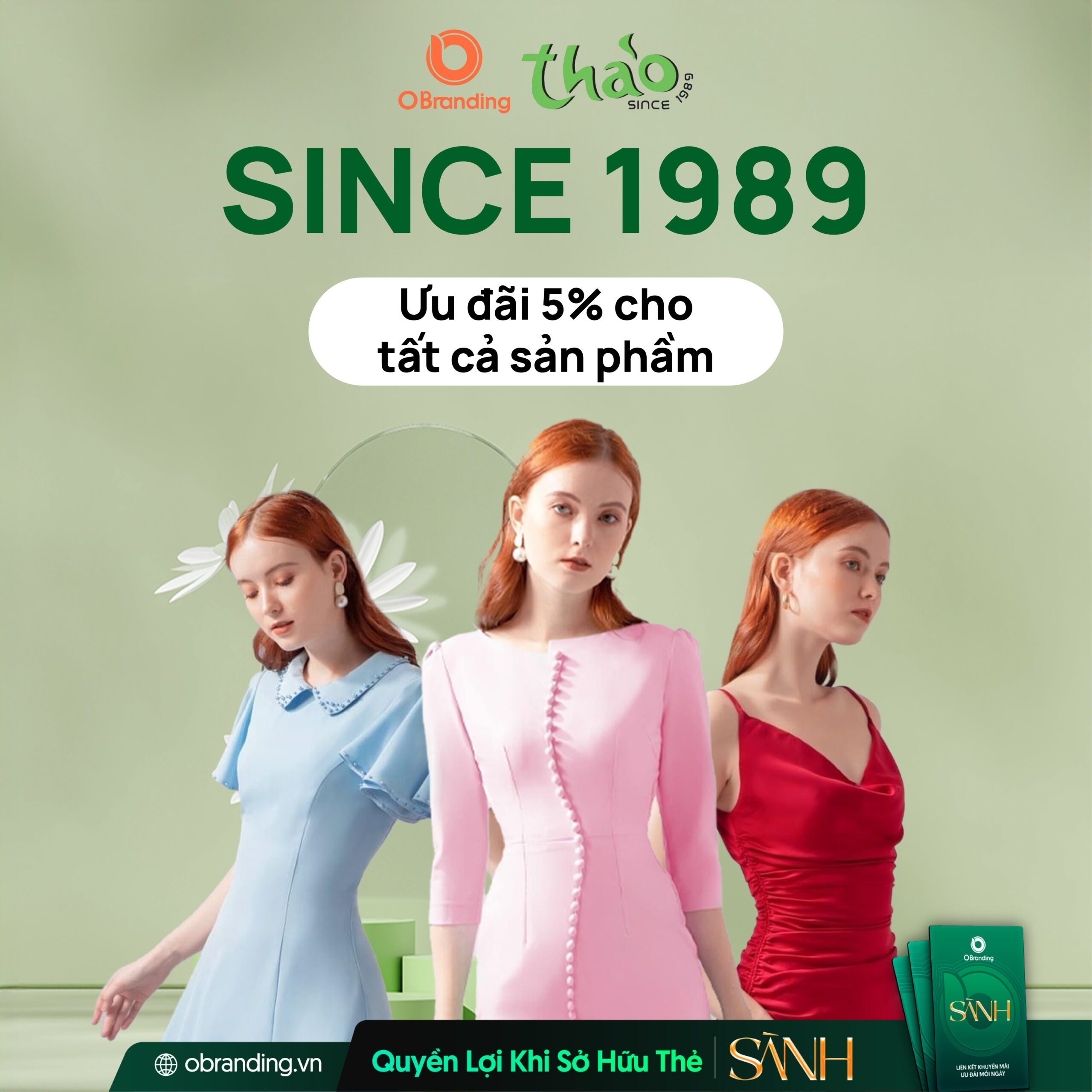 Ưu đãi độc quyền cho hội viên Thẻ Sành