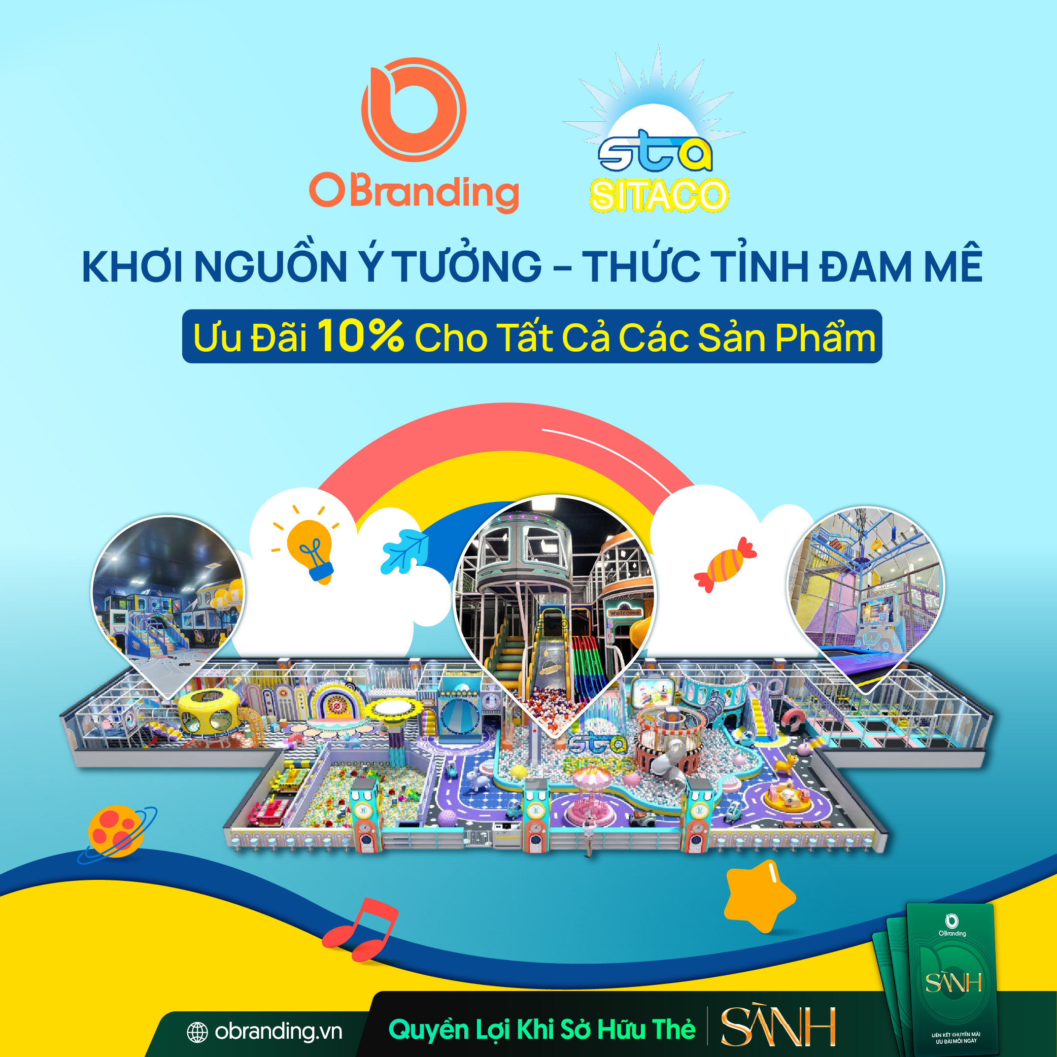 Ưu đãi độc quyền cho hội viên Thẻ Sành