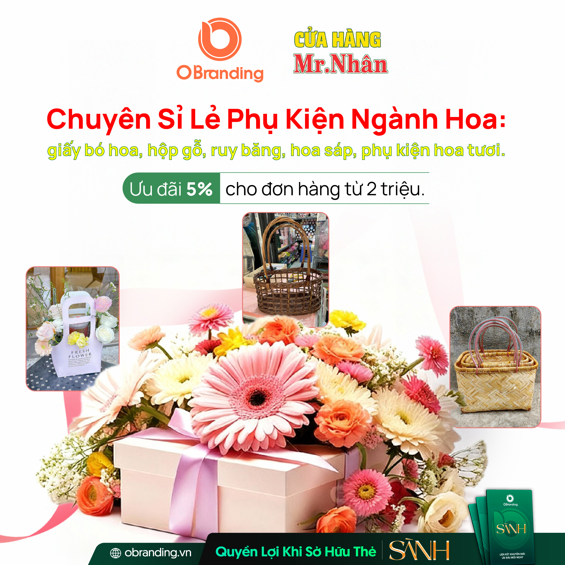 Ưu đãi độc quyền cho hội viên Thẻ Sành