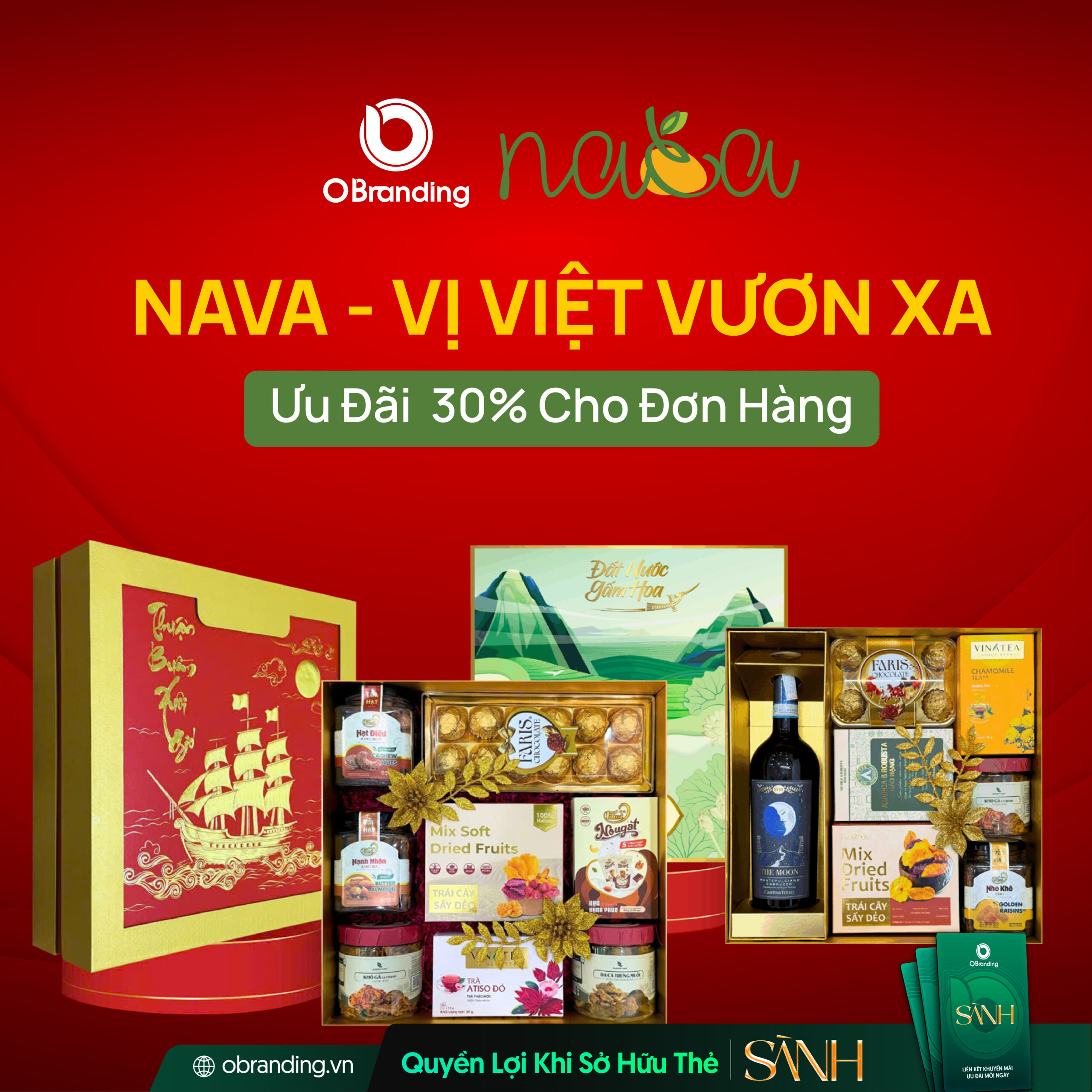 Ưu Đãi Dành Riêng Cho Hội Viên Thẻ Sành