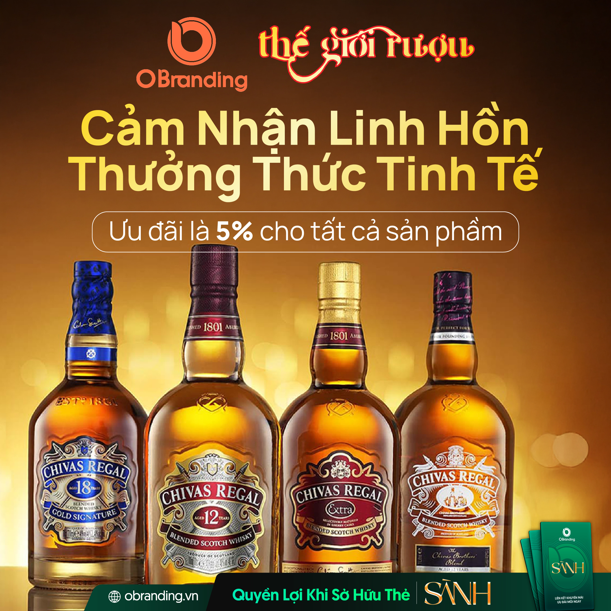 Ưu Đãi Dành Riêng Cho Hội Viên Thẻ Sành