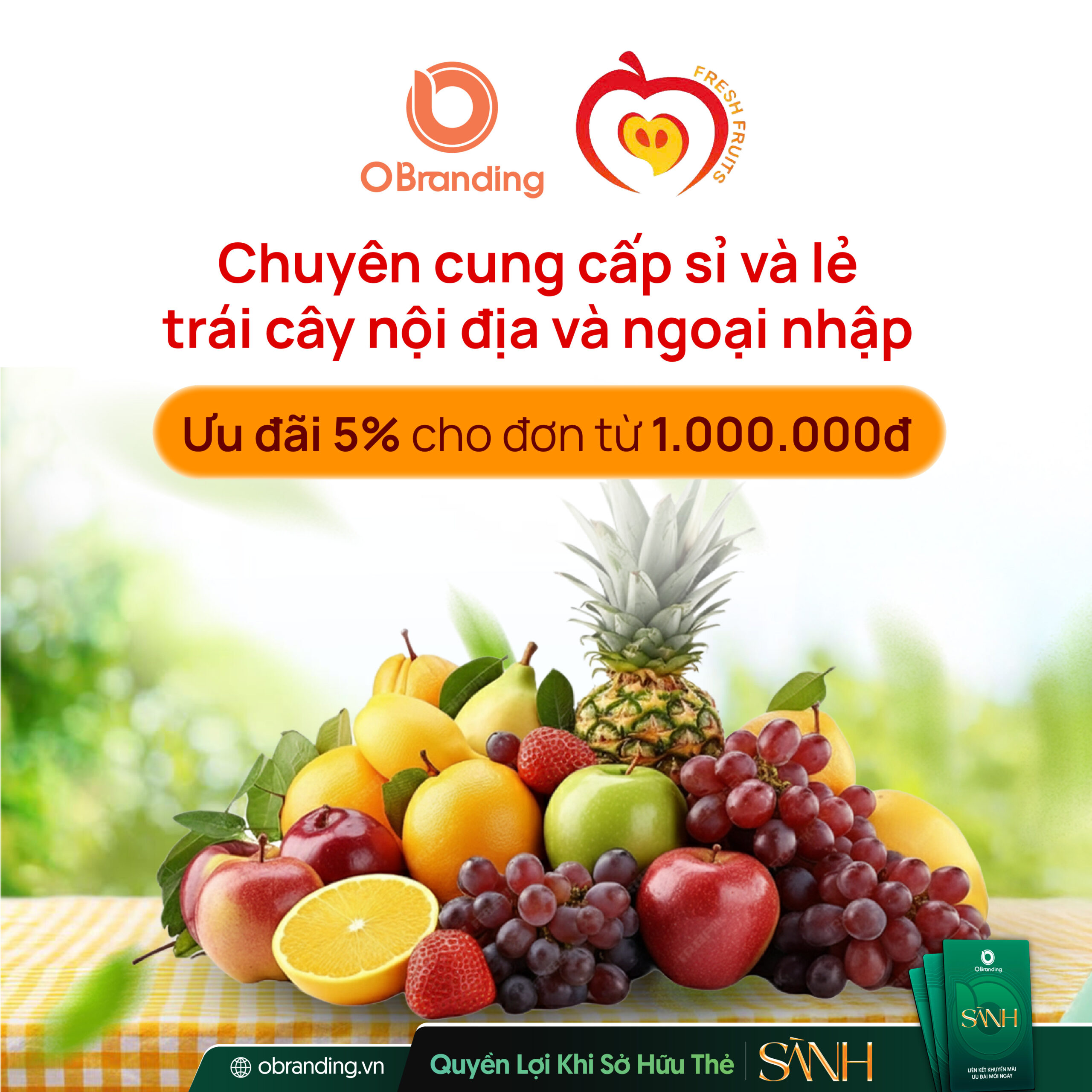 Ưu Đãi Khi Sử Dụng Thẻ Sành