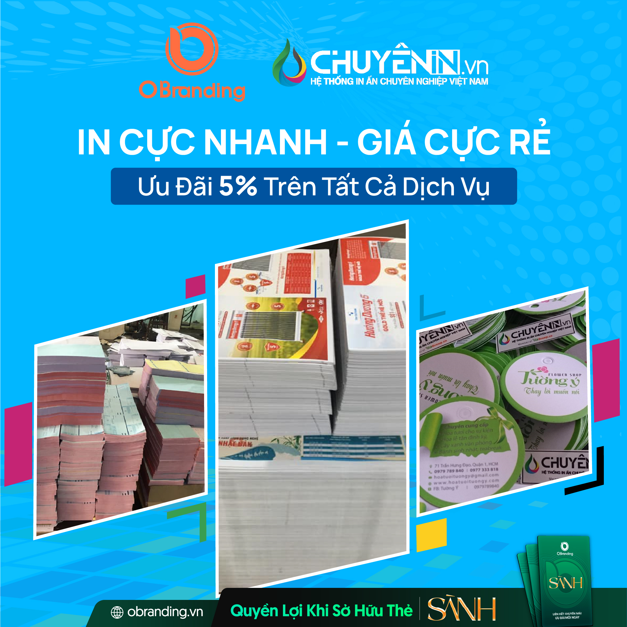 Ưu Đãi Dành Riêng Cho Hội Viên Thẻ Sành