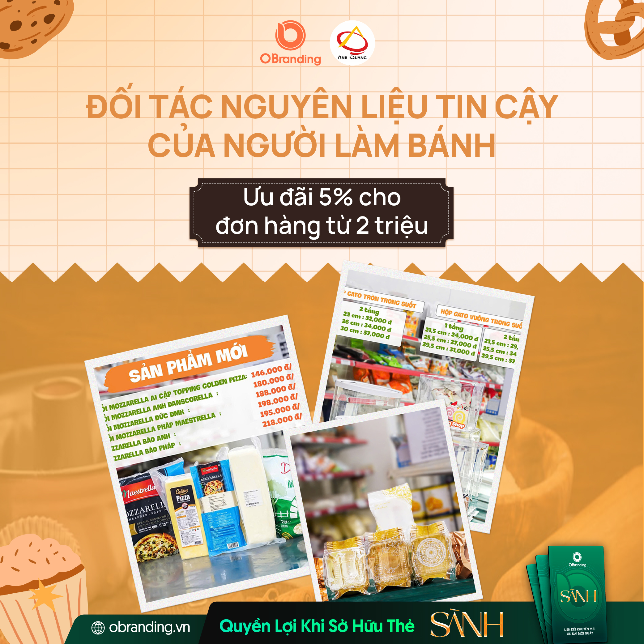 Ưu Đãi Độc Quyền Cho Hội Viên Thẻ Sành